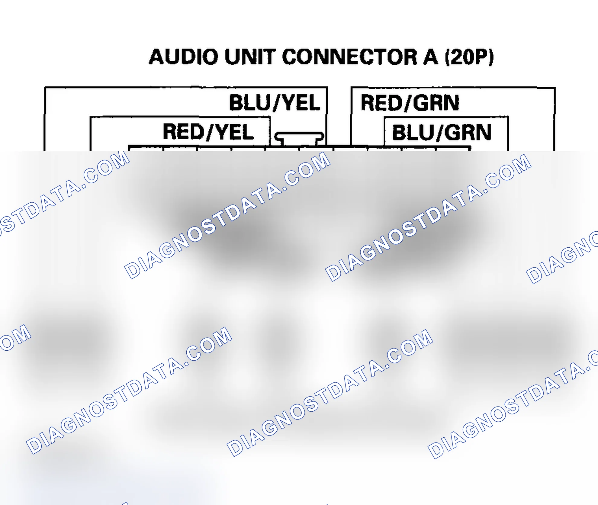 Scheme 53: Audio System Sound Is Weak Or Distorted, Or No Sound Is Heard From Speakers (Display Is Normal)