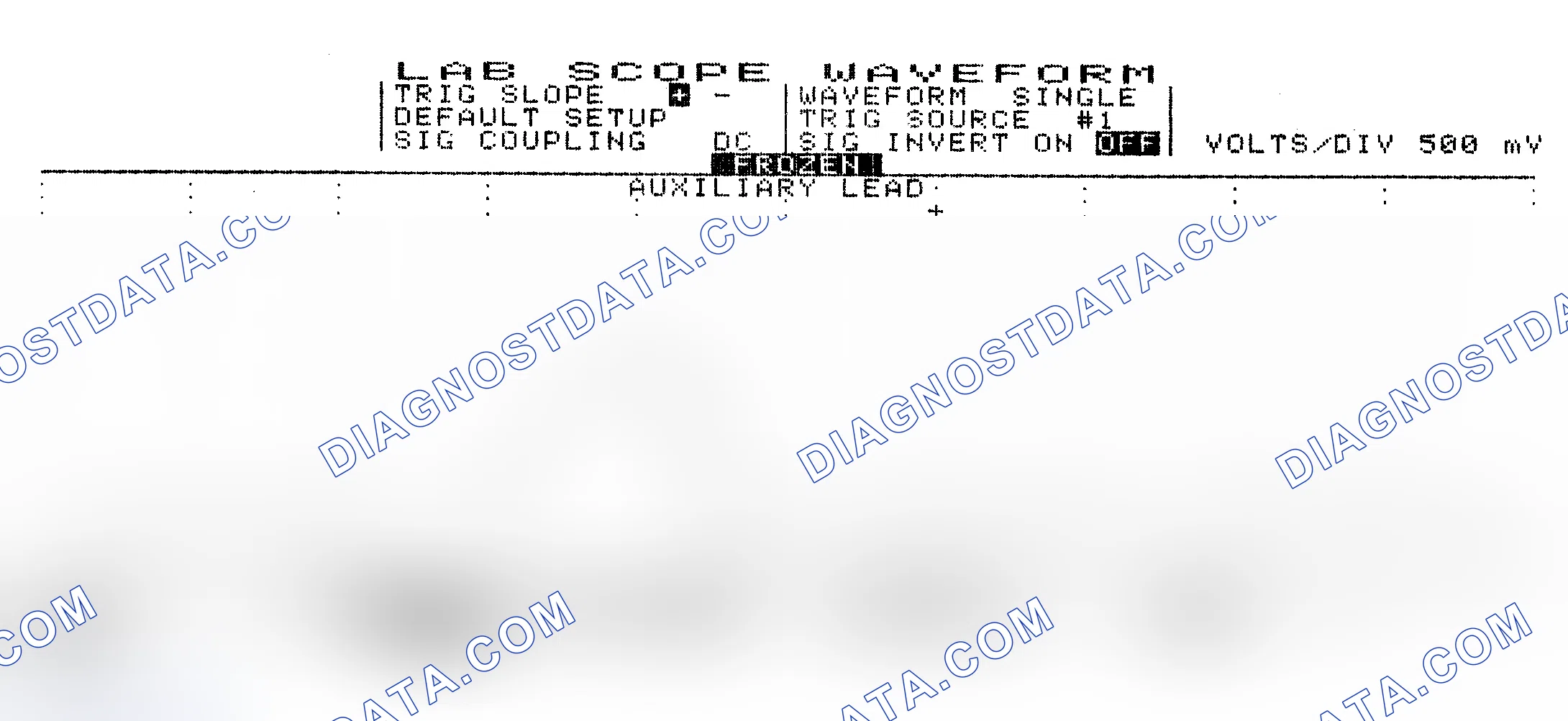 Scheme 10: Single Injector w/Excessive Current Flow - Current Pattern