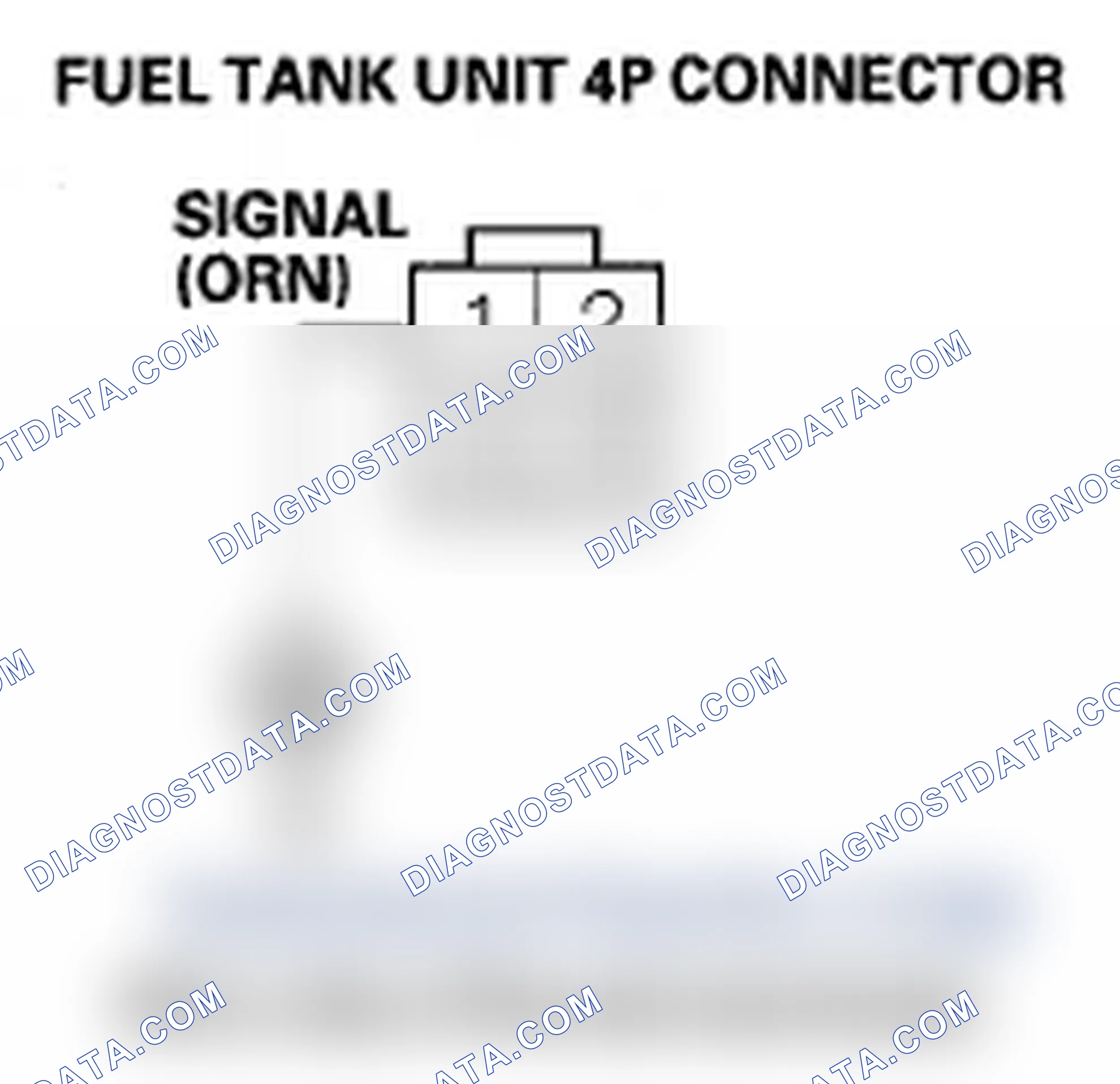 Scheme 3: DTC P0462: Fuel Level Sensor (Fuel Gauge Sending Unit) Circuit Low Voltage