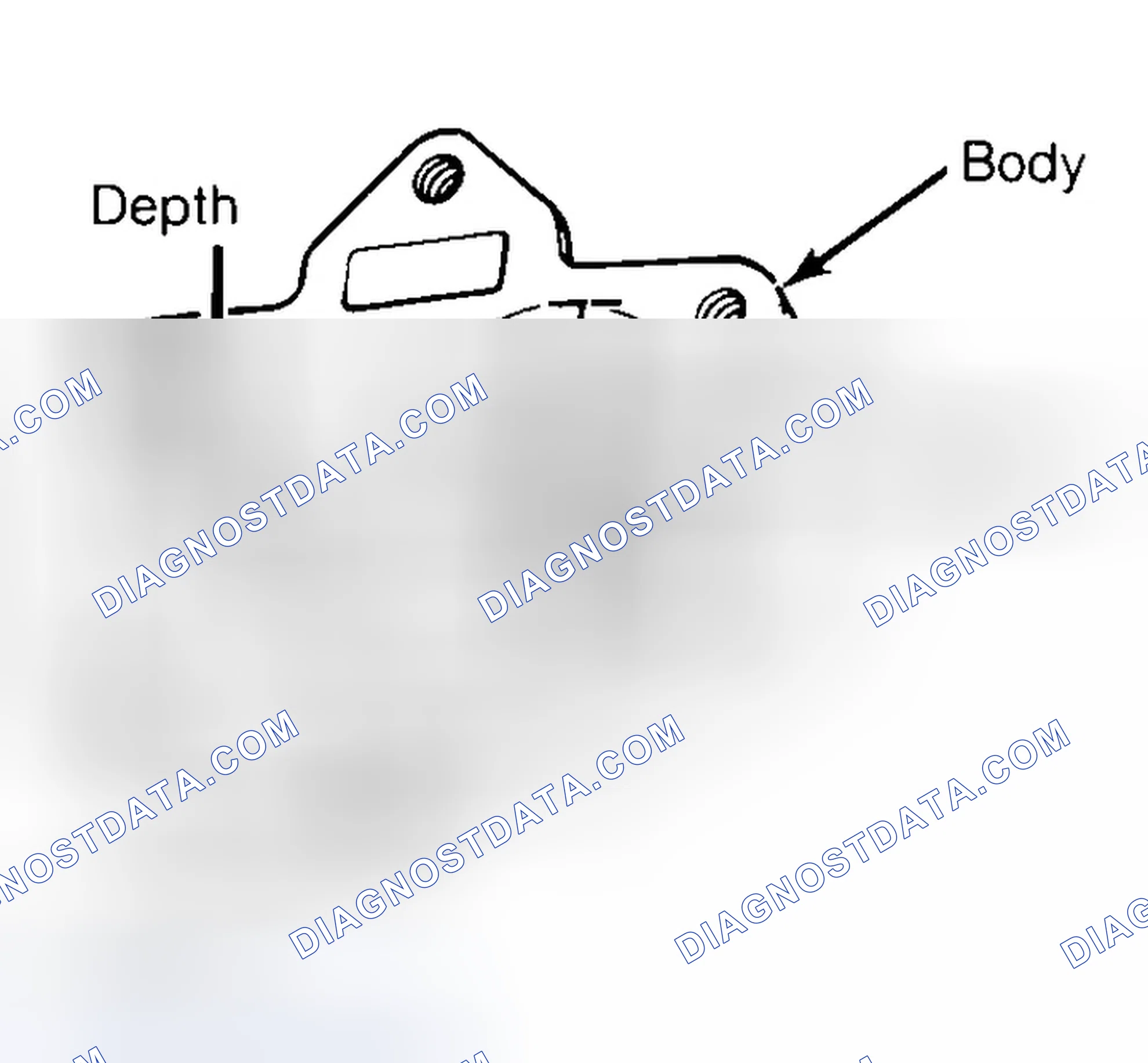 Scheme 35: Measuring Oil Pump Gear Cavity