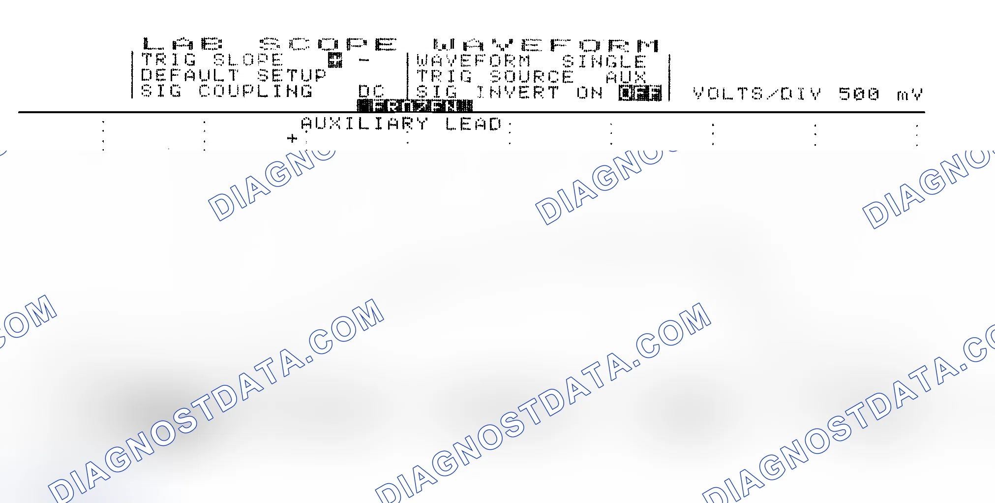 Scheme 14: Single Injector w/Excessive Current Flow - Current Pattern