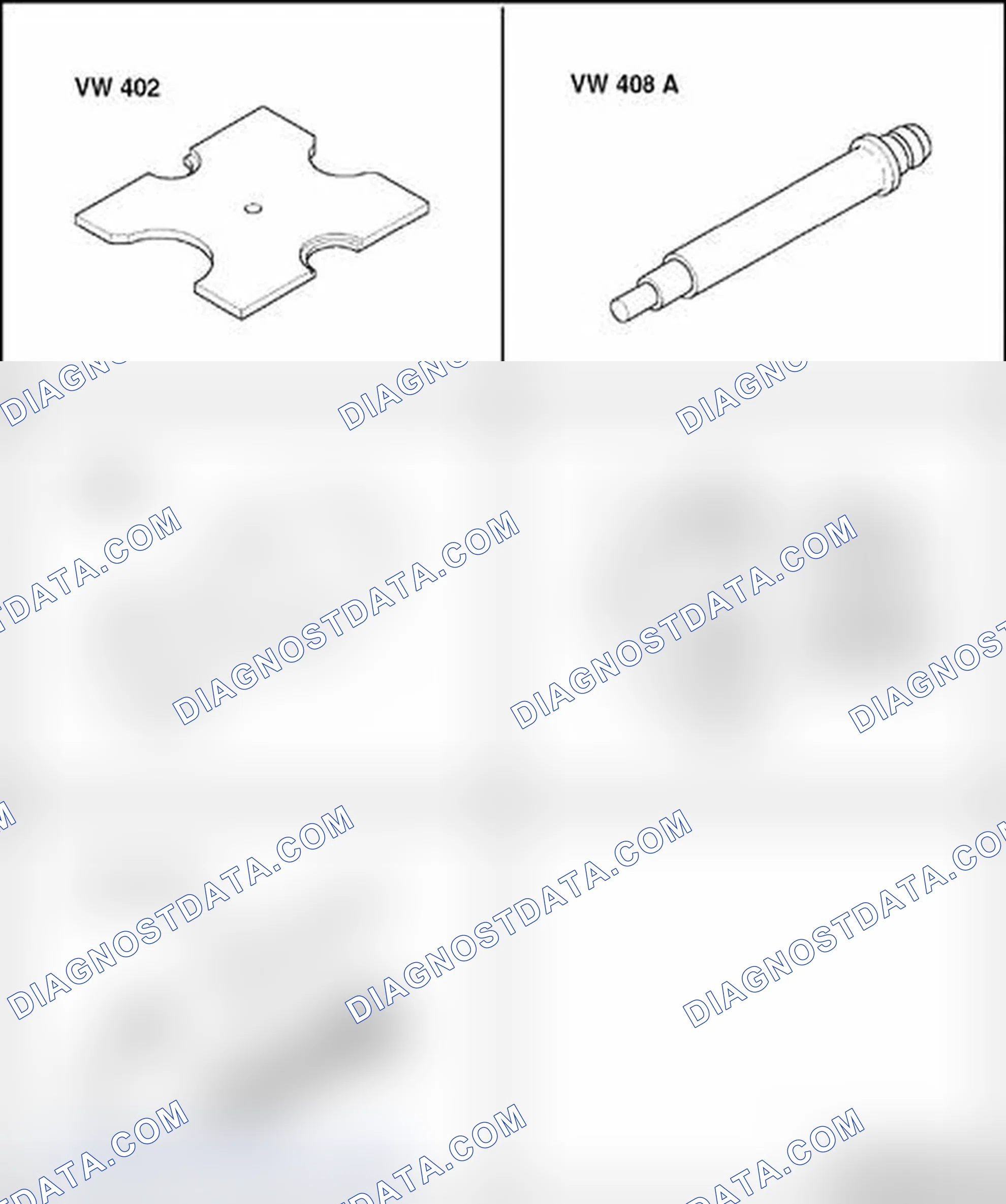 Scheme 1023: Needle bearing for spur gear 2, replacing