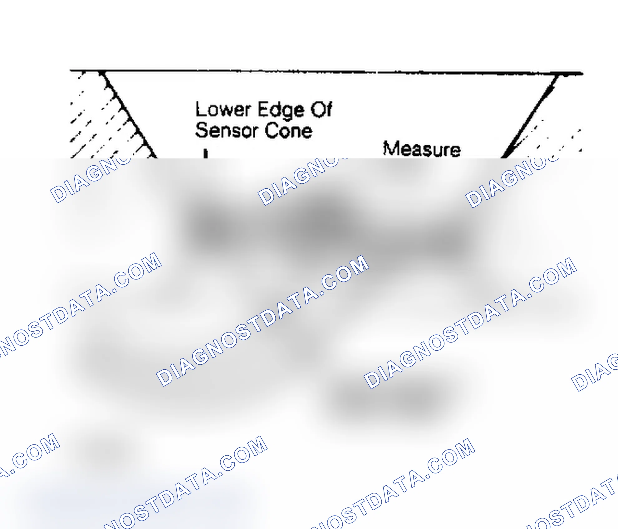Scheme 5: Sensor Plate Rest Position Distance from cone edge to plate is .07-.08" (1.8-2.1 mm).