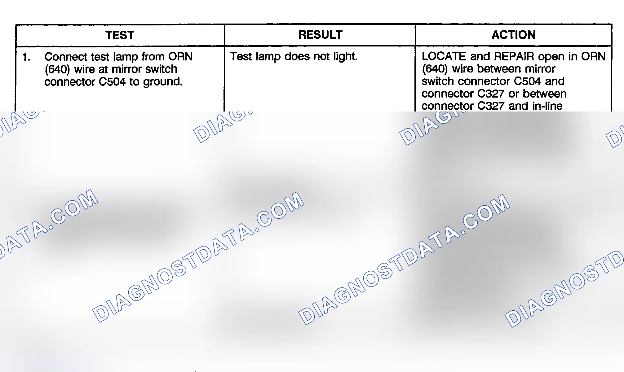 Scheme 10: TEST E: NEITHER MIRROR IS OPERATIONAL