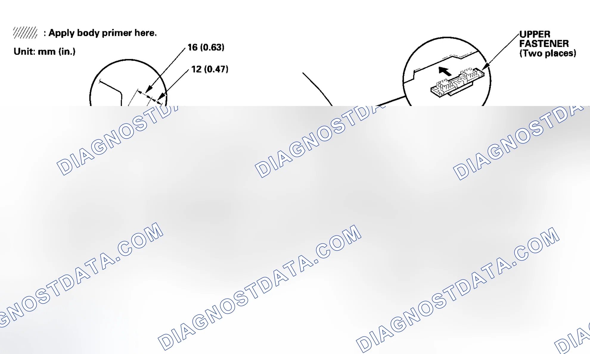 Scheme 18: Fastener (Roof side) Installation/Body Primer Application
