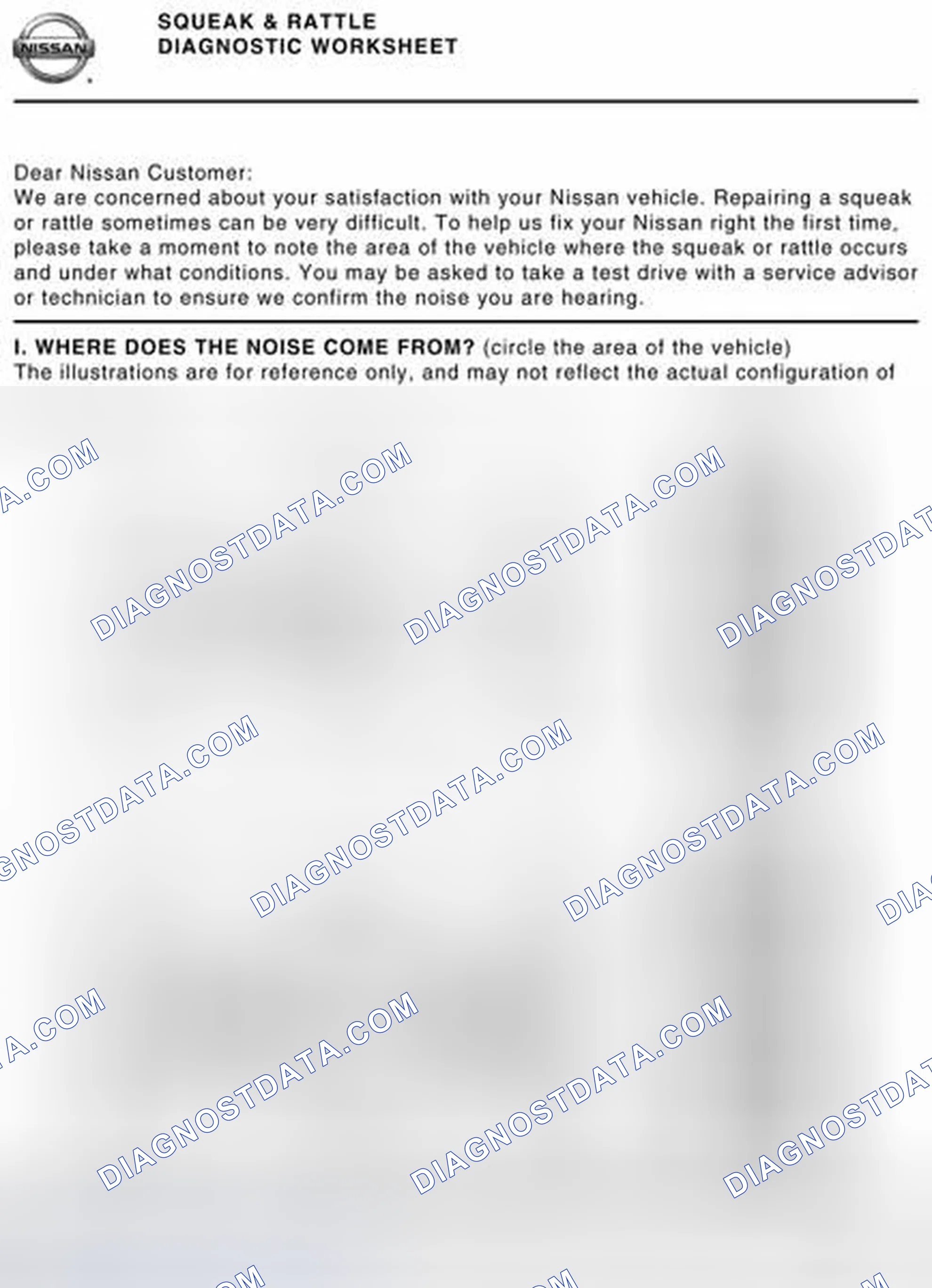 Scheme 24: Diagnostic Worksheet