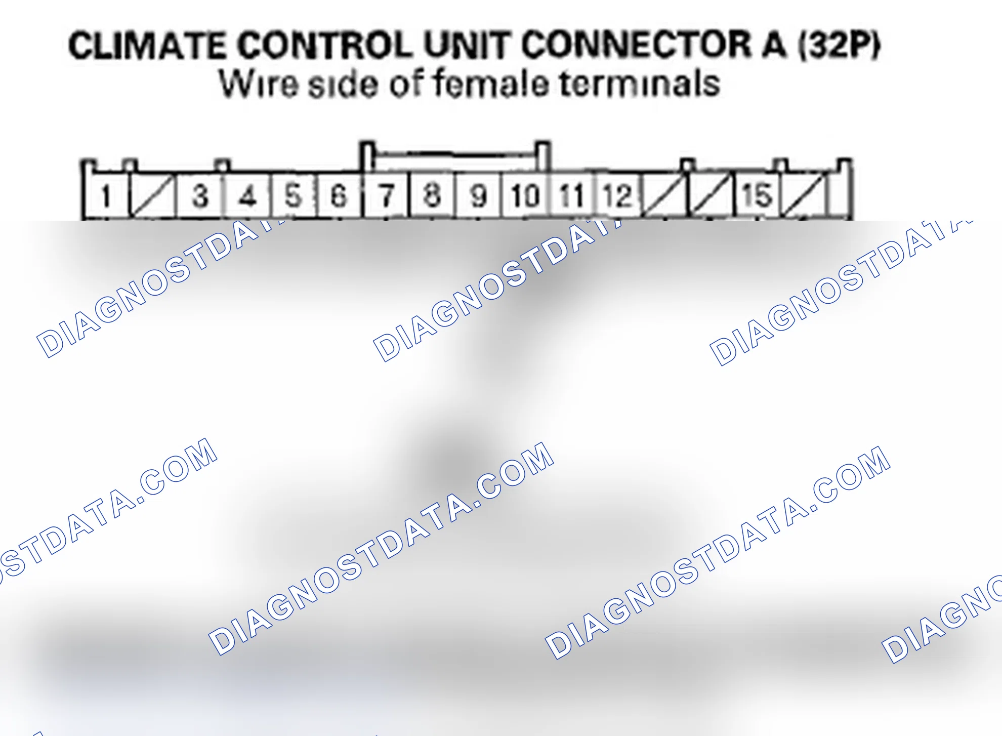 Scheme 49: DTC B1233 or DTC indicator J and AUTO: An Open in the Driver's Air Mix Control Motor Circuit