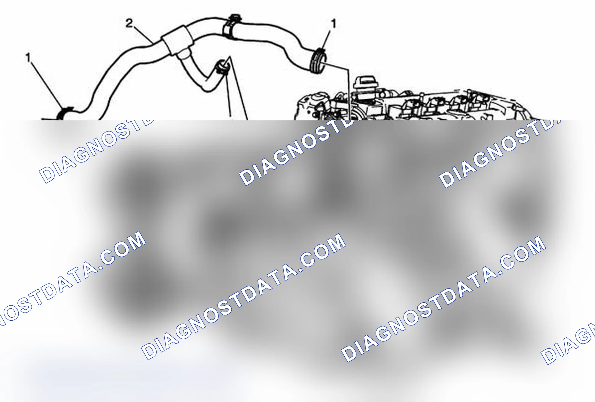 Scheme 13: Radiator Outlet Hose Replacement (2.0L - LHU)