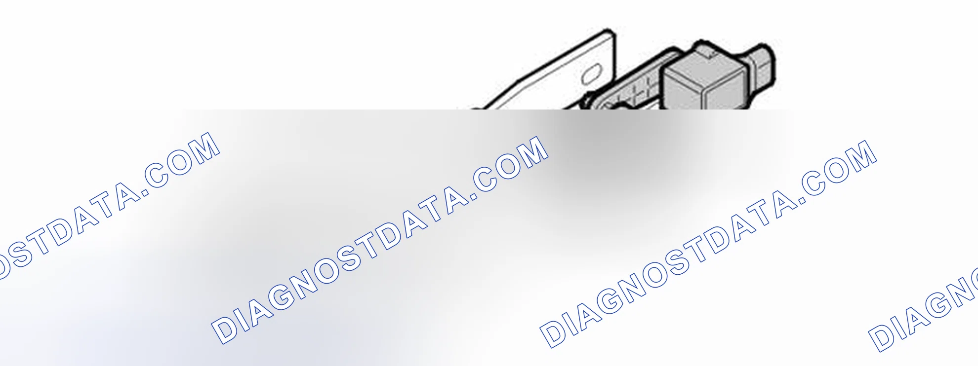 Scheme 554: Headlamp range adjustment position sensors (Bi-Xenon)