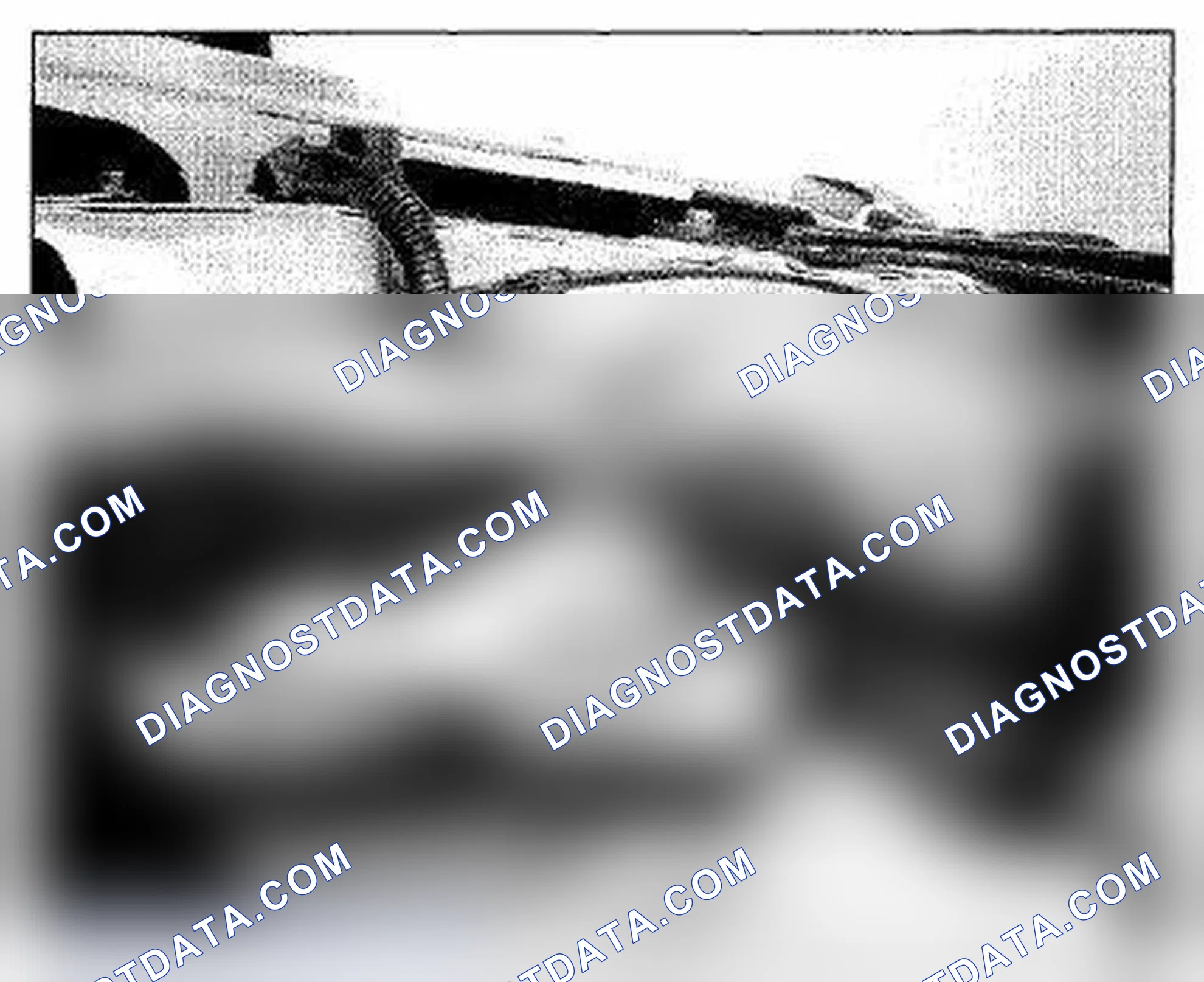 Scheme 1037: Left Front Of Engine Compartment (Right Similar) Component Location (Photo 28)