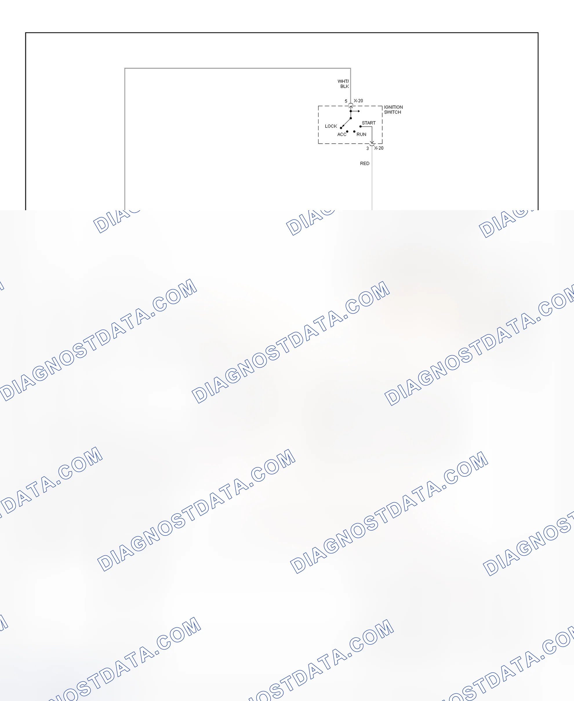 Scheme 4: Starting System Wiring Diagram (Sephia & Spectra)