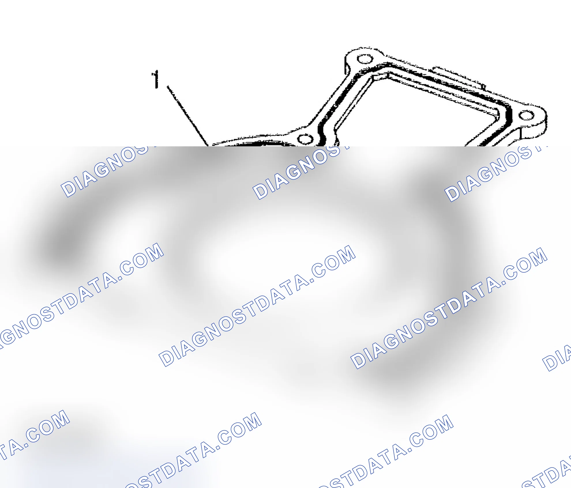 Scheme 1130: Crankshaft Rear Oil Seal and Housing Installation