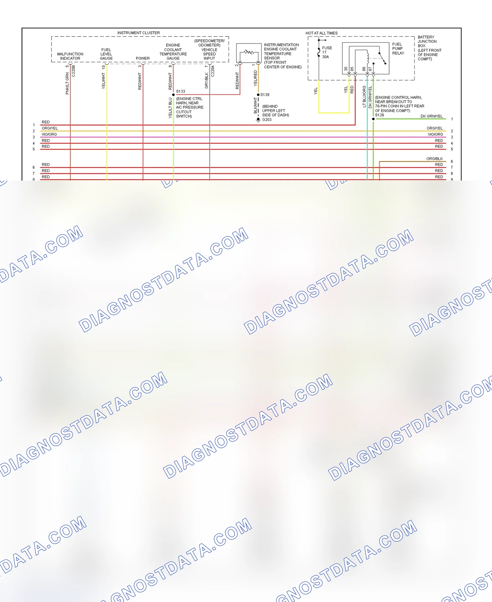 Scheme 29: PCM Wiring Diagram (Econoline - E150 - 4.6L - 2 Of 4)