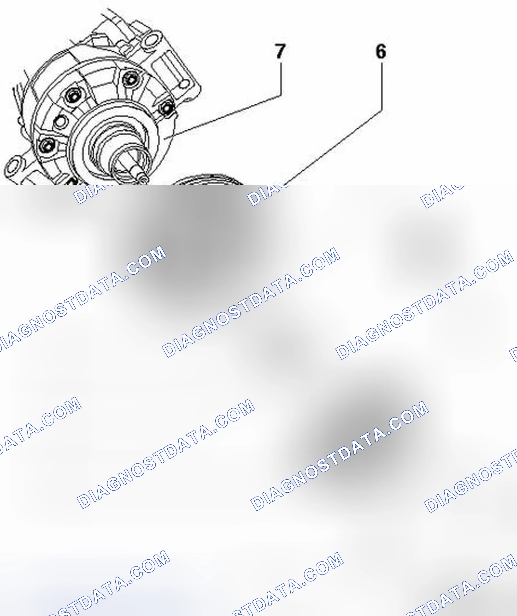Scheme 31: A/C compressor pulley, replacing (Version "2")