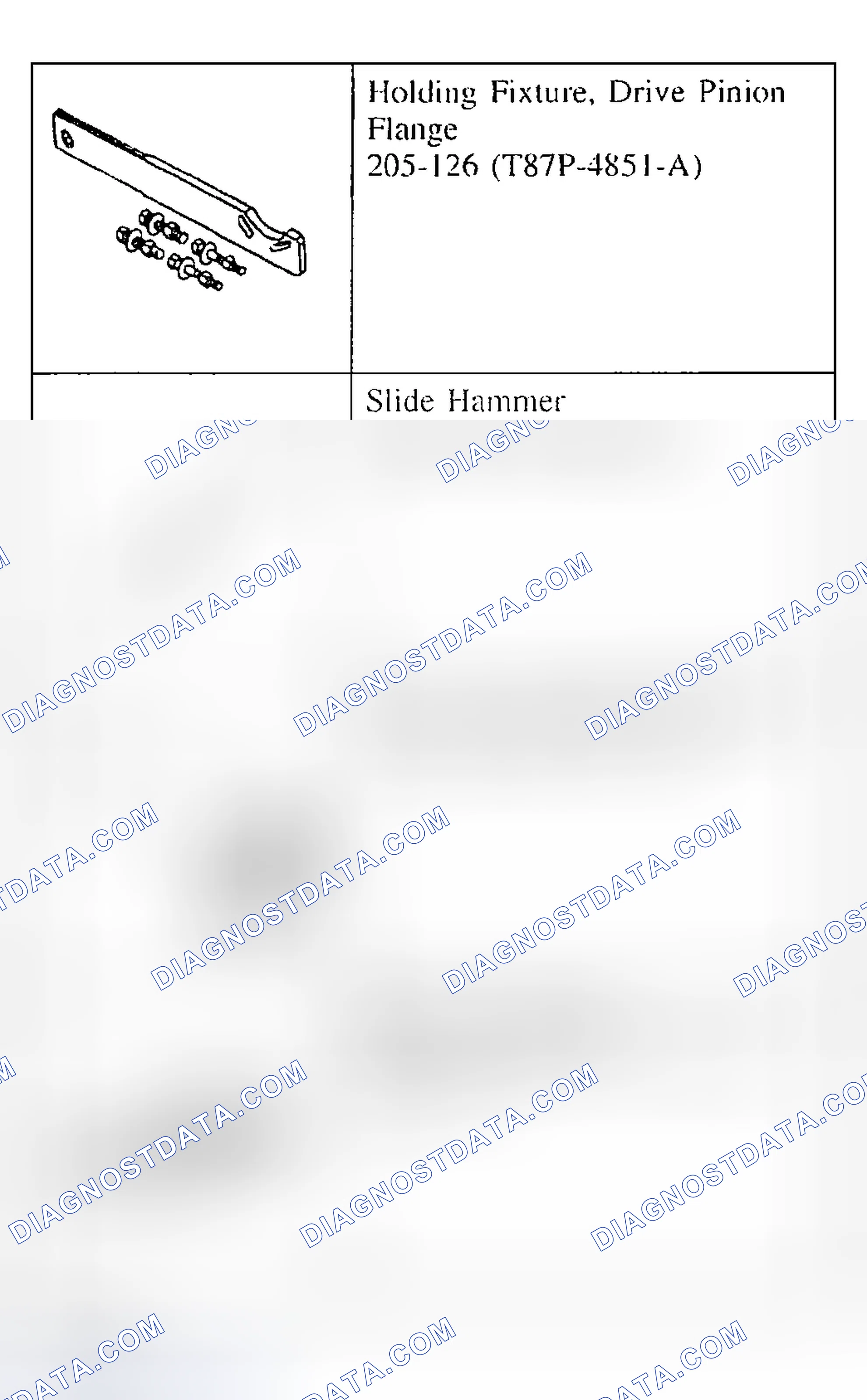 Scheme 23: Special Tool(s)