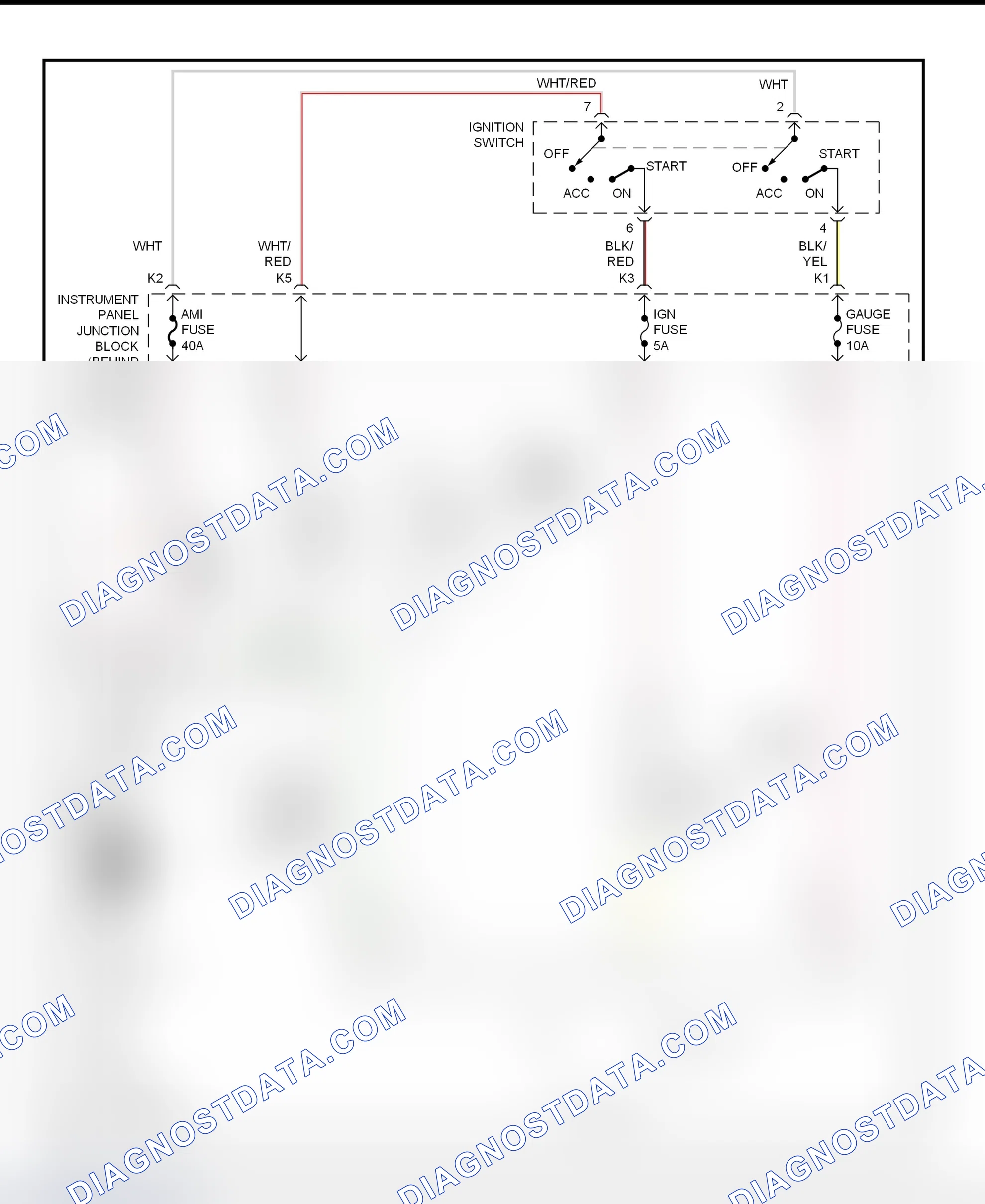 Scheme 8: Charging System Wiring Diagram (Camry - 2.2L CNG)