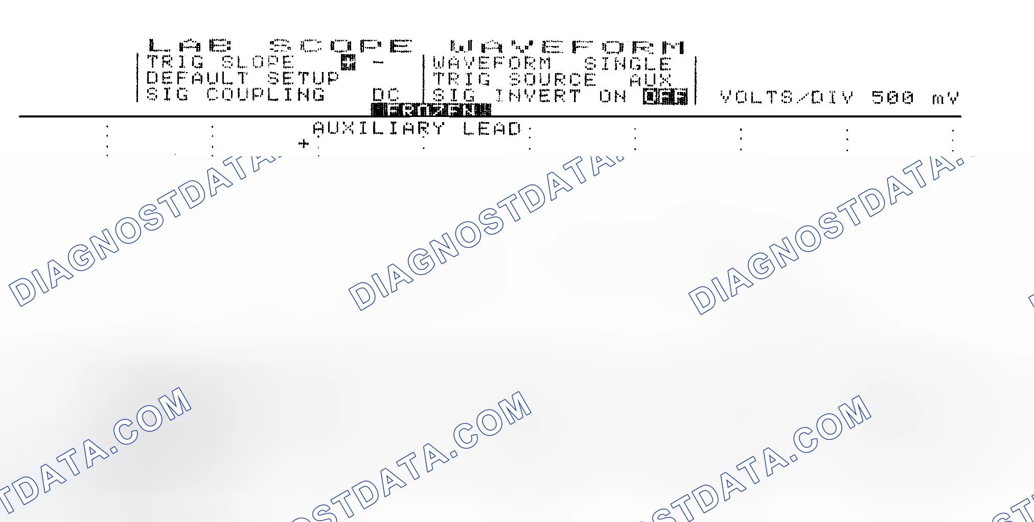 Scheme 14: Single Injector w/Excessive Current Flow - Current Pattern