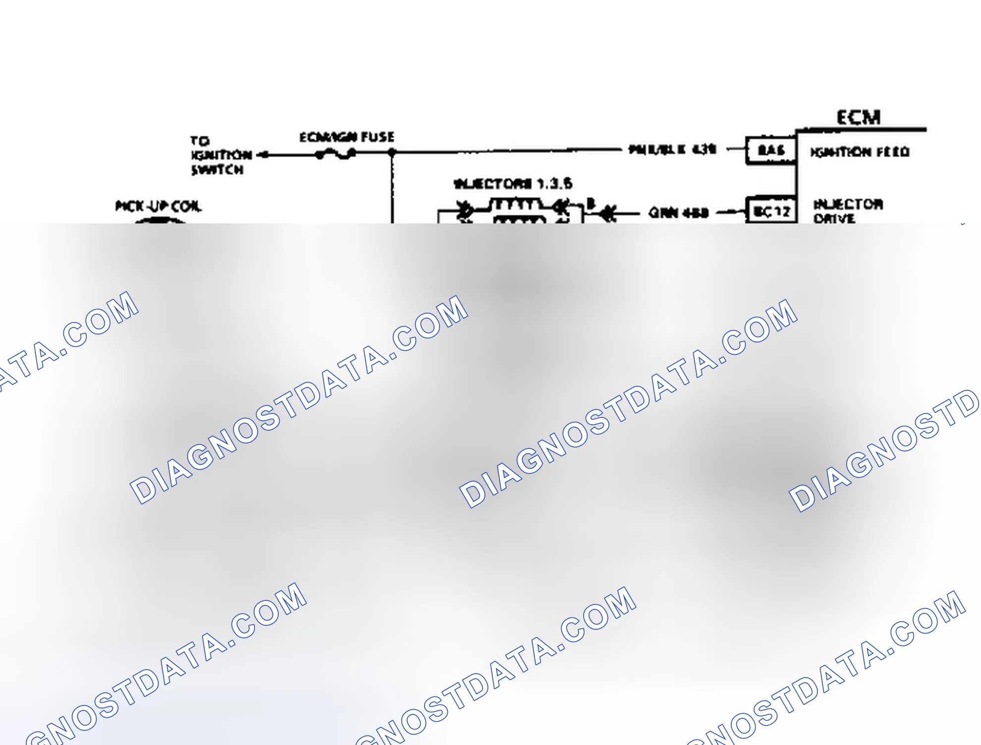 Scheme 115: Code 42 Schematic (3.1L) Electronic Spark Timing