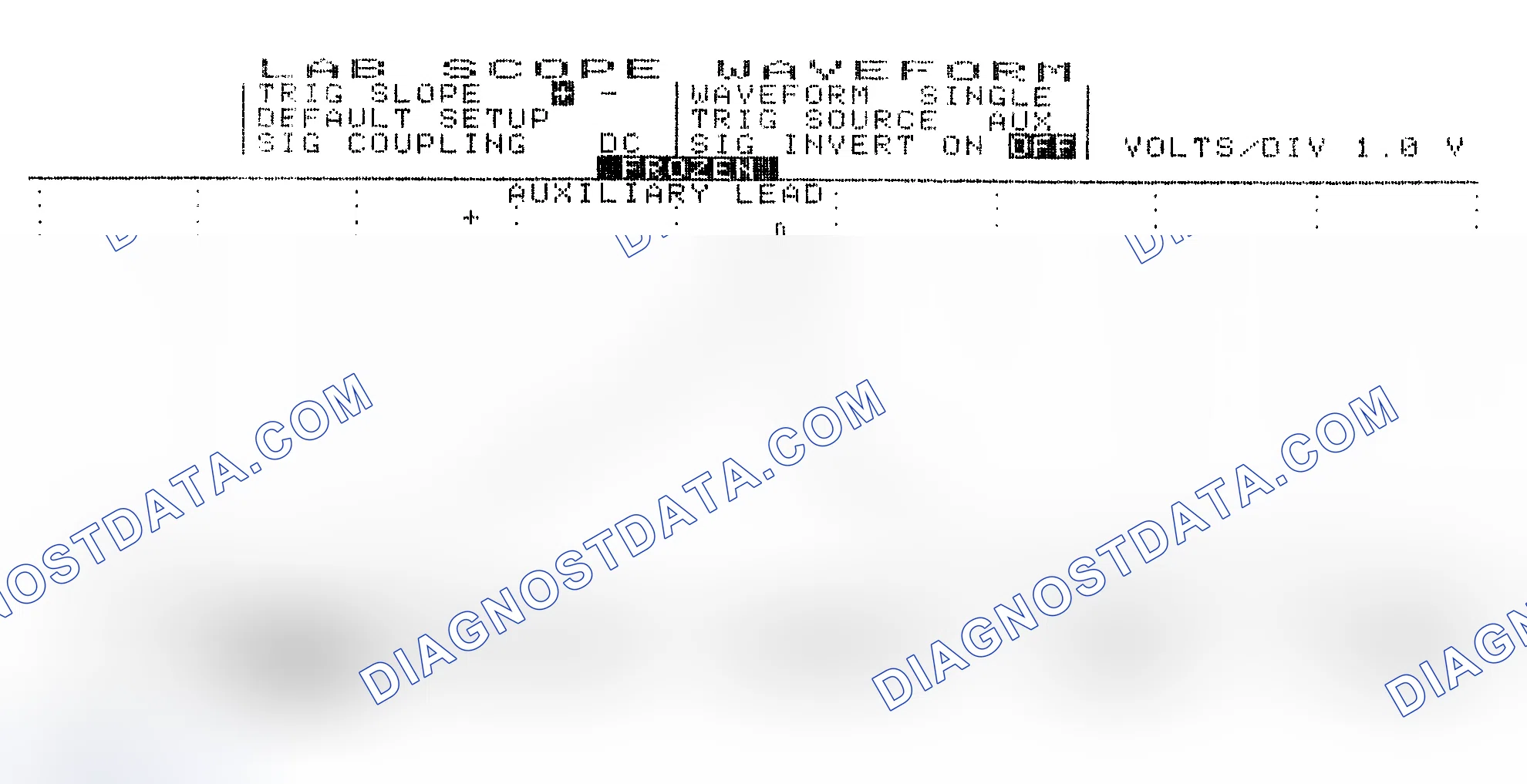 Scheme 19: Single Injector w/Excessive Current Flow - Current Pattern