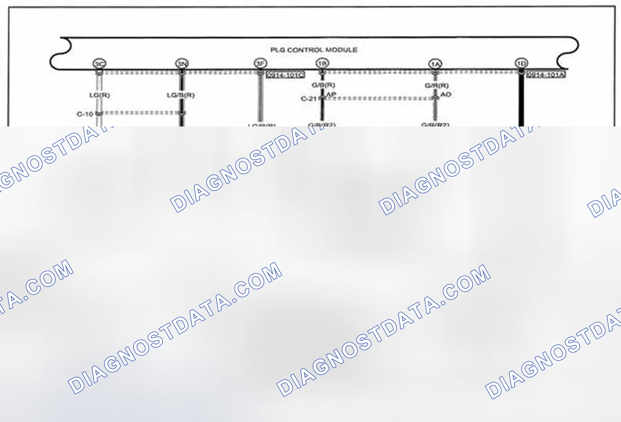 Scheme 216: Power Liftgate System Wiring Diagram - 0914-1d (1 Of 2)