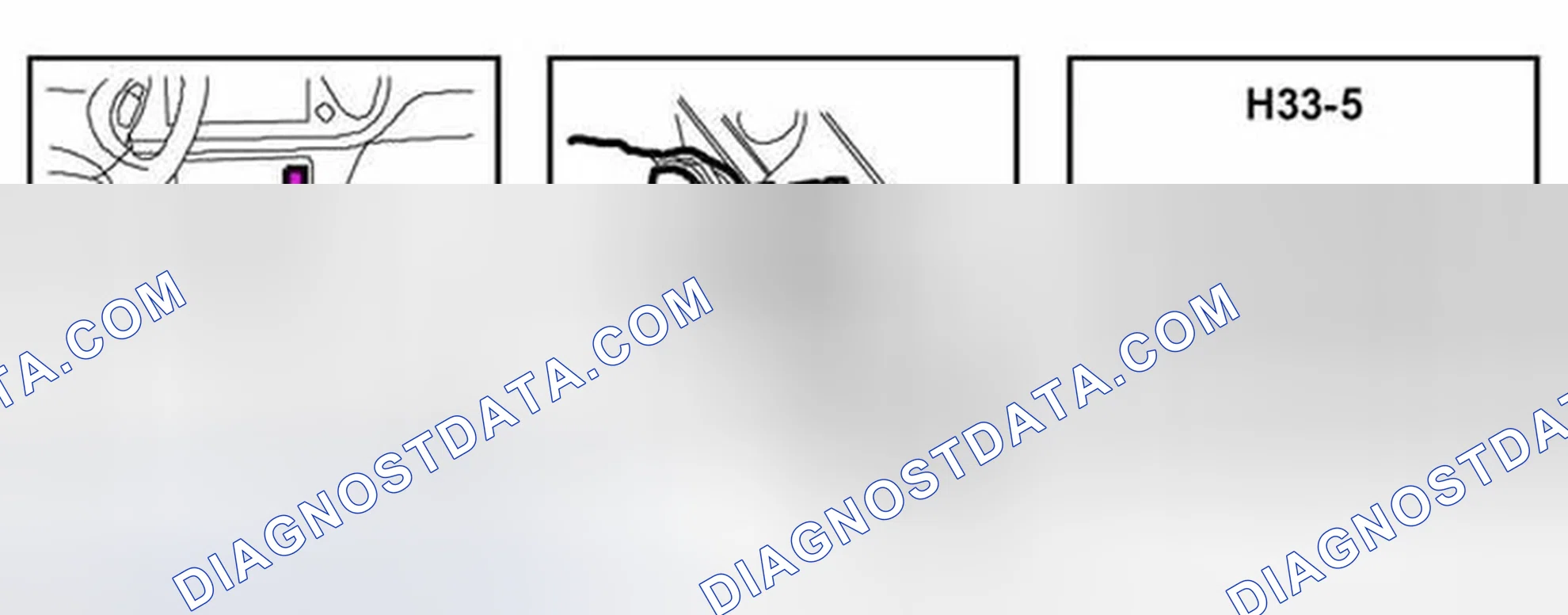 Scheme 57: Identifying Connector H33-5 (LHD)