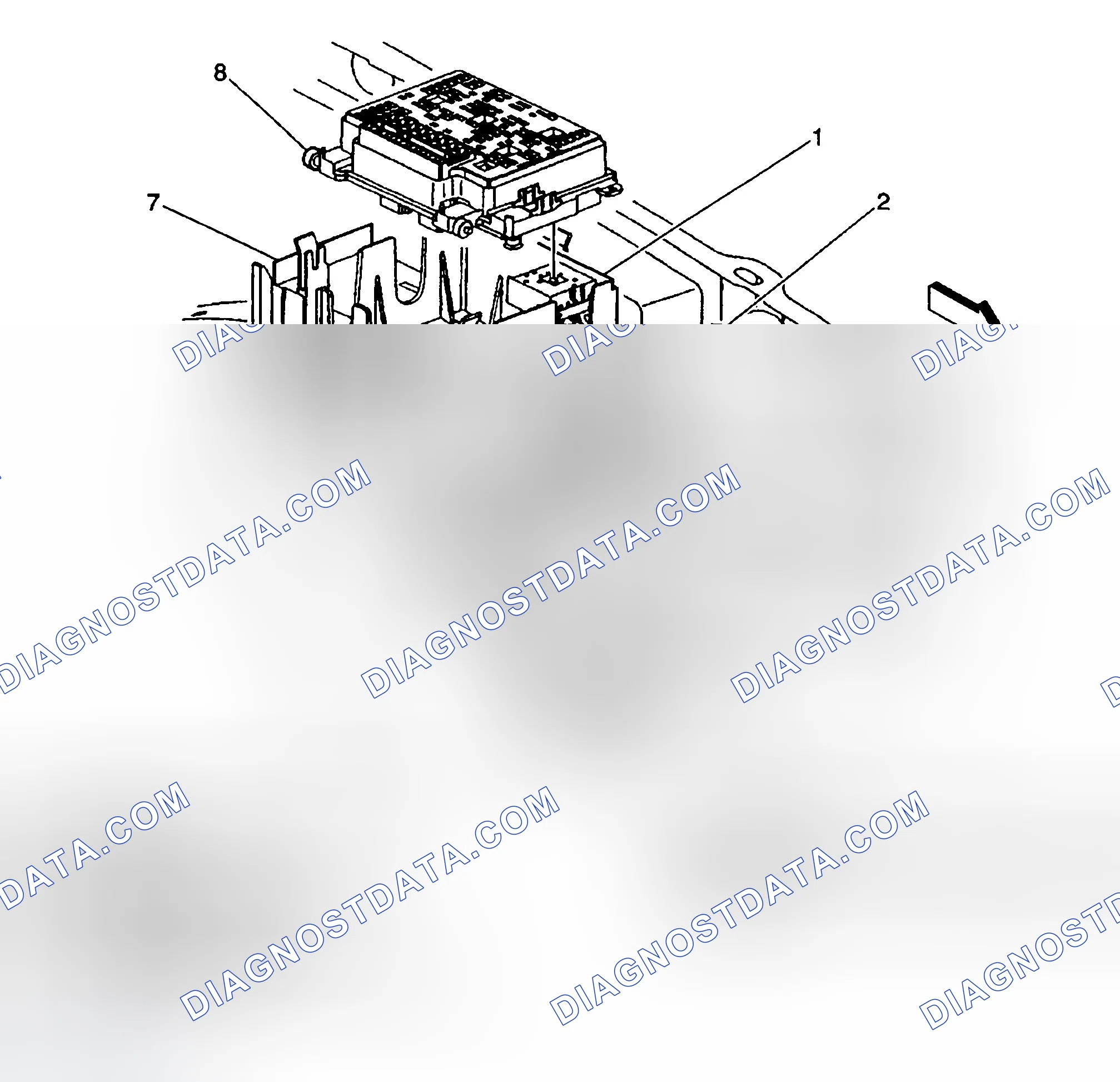 Scheme 7: UNDERHOOD FUSE BLOCK
