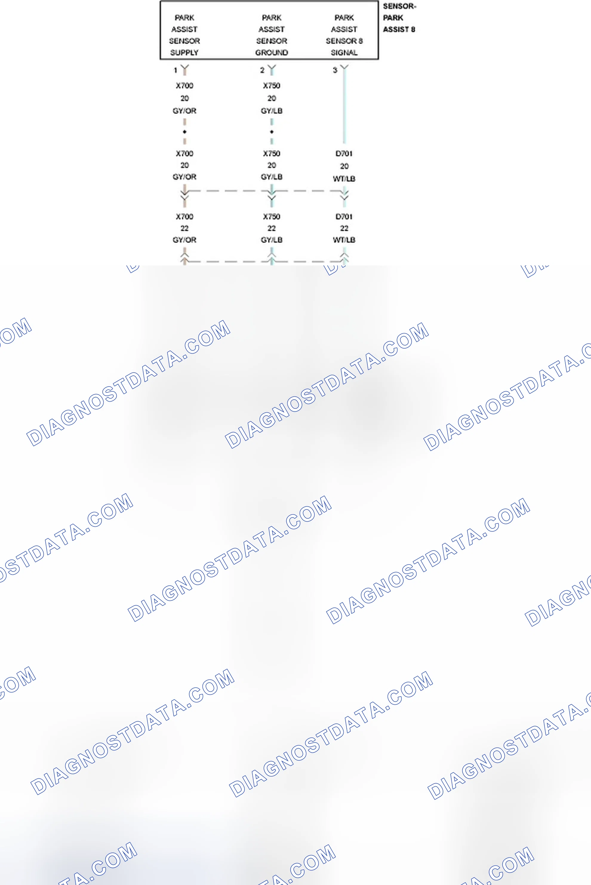 Scheme 1: B1295-11-PTS SENSOR 8 - CIRCUIT SHORT TO GROUND
