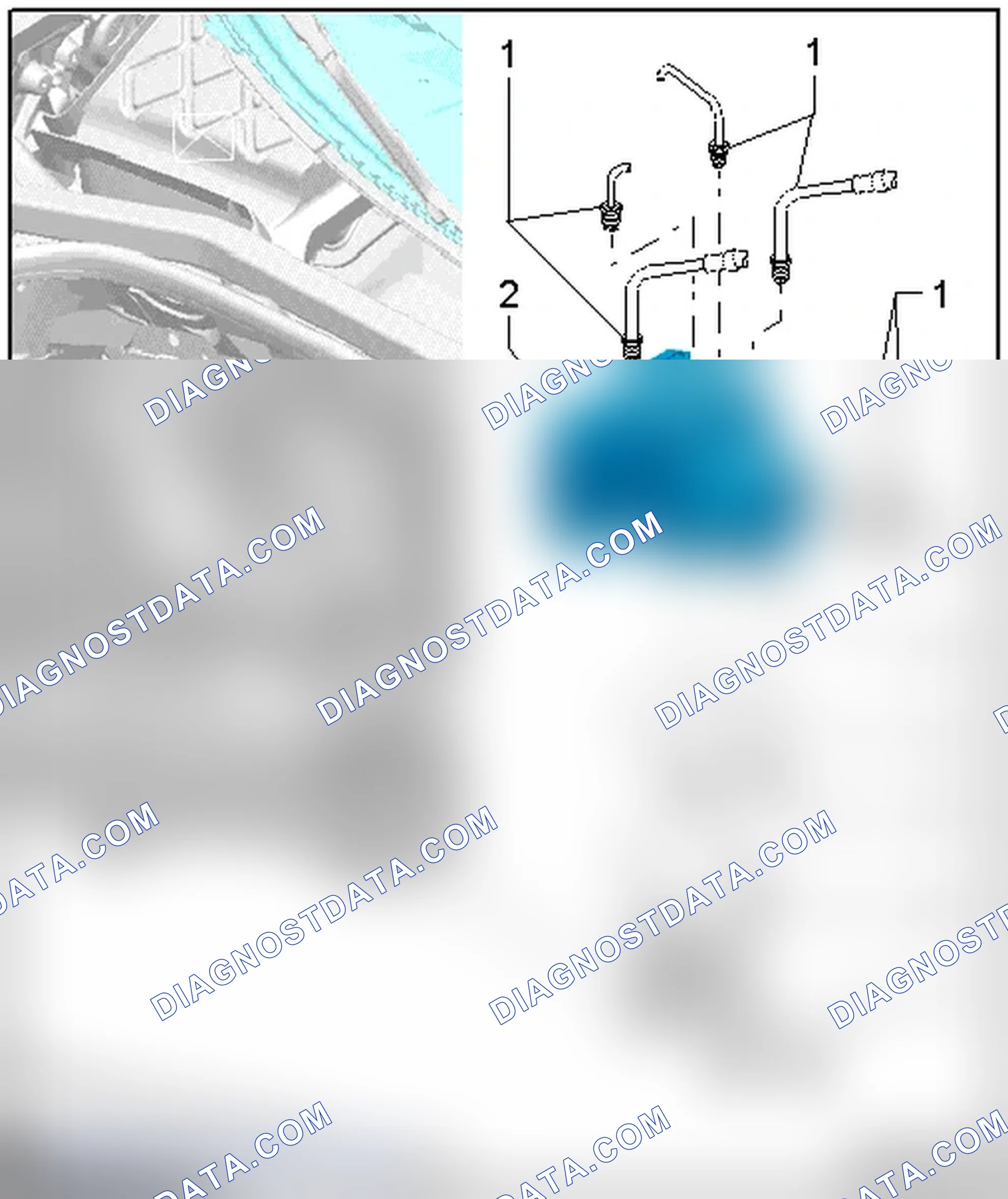 Scheme 25: ABS CONTROL MODULE AND ABS HYDRAULIC UNIT ABS/ESP MARK 60 ASSEMBLY OVERVIEW