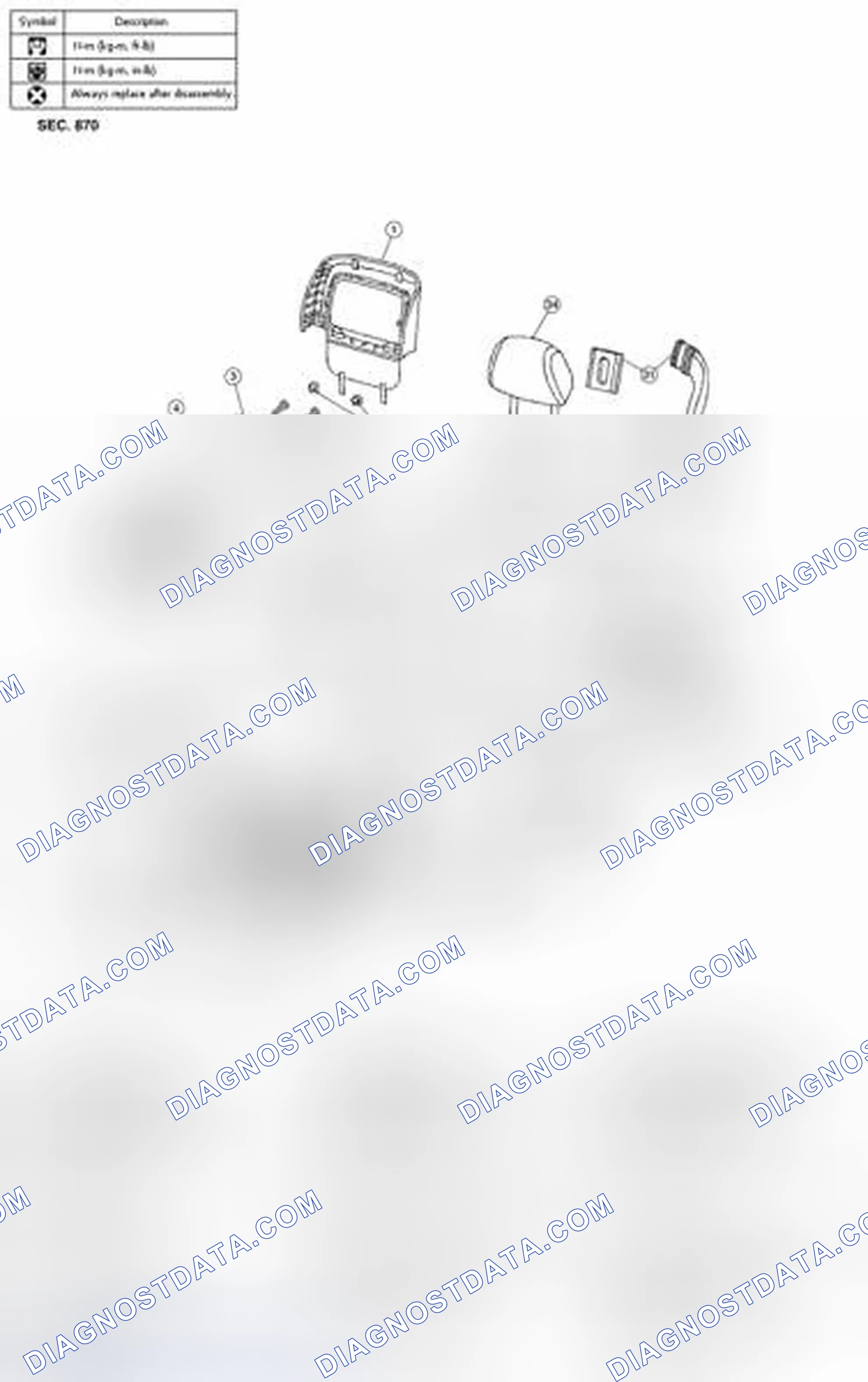 Scheme 123: DRIVER'S POWER SEAT
