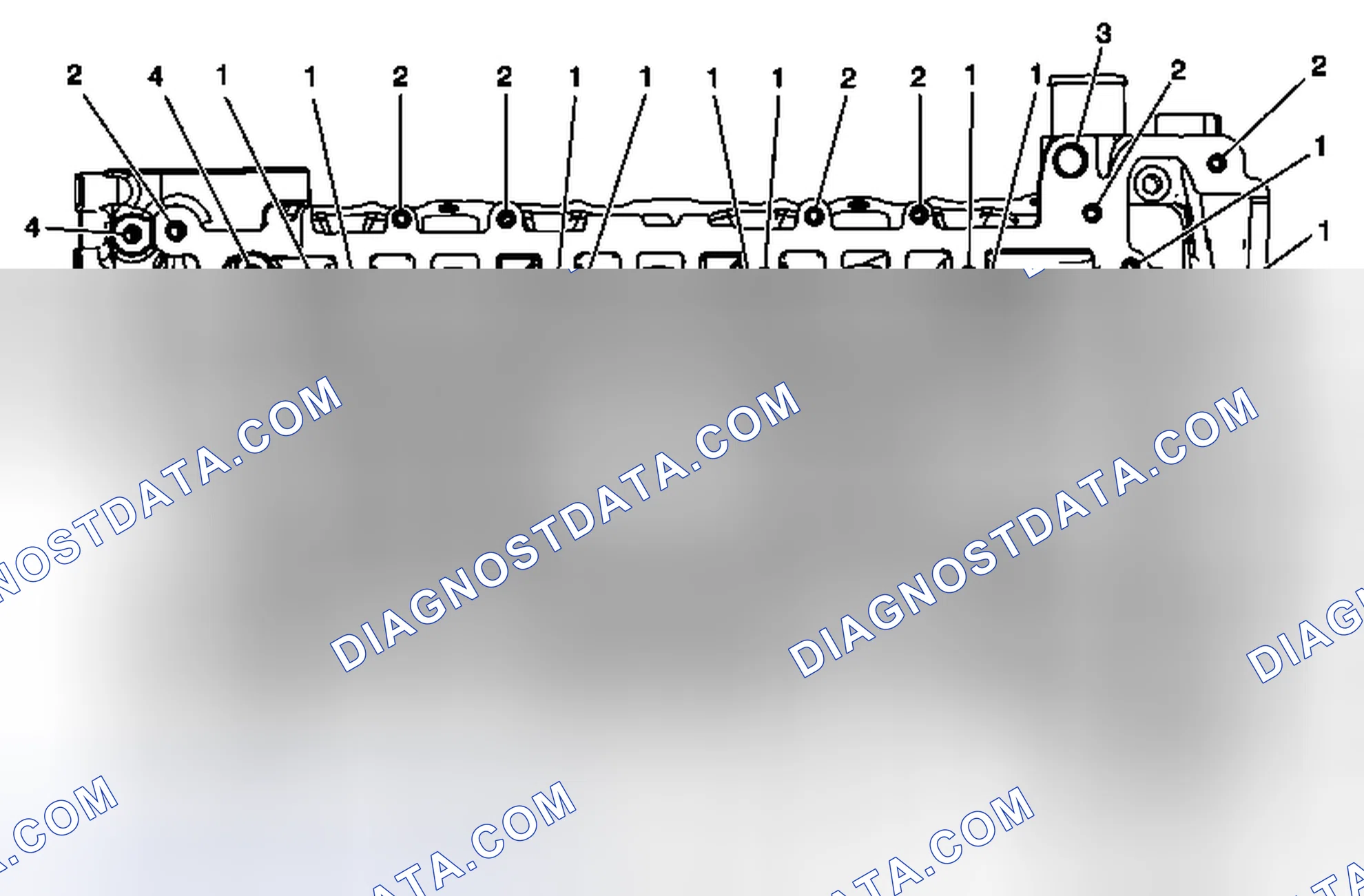 Scheme 64: Cylinder Head- Top View