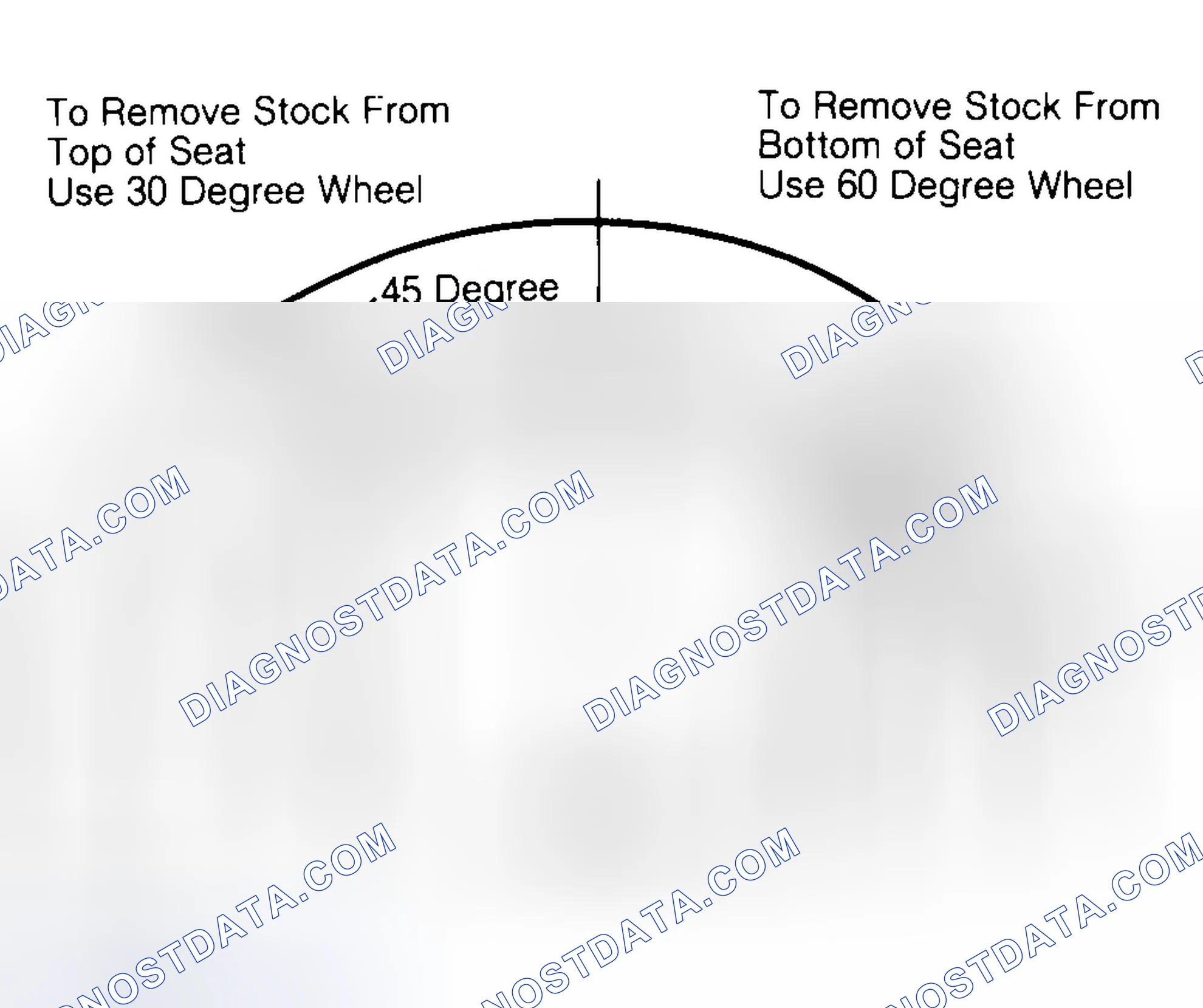 Scheme 19: Adjusting Valve Seat Width