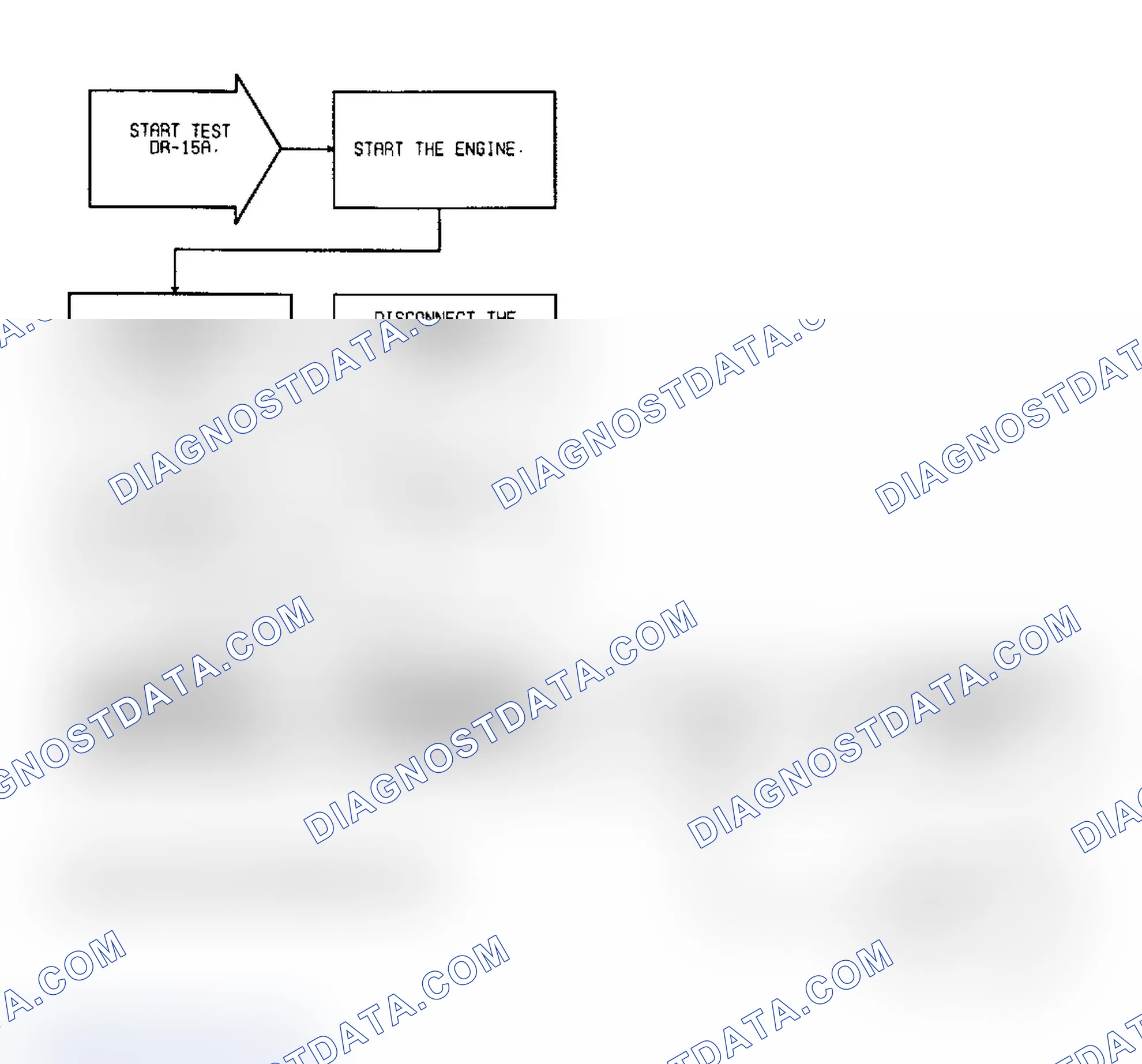 Scheme 98: Test DR-15A, Code 25: (1 of 4) AIS Motor Circuits