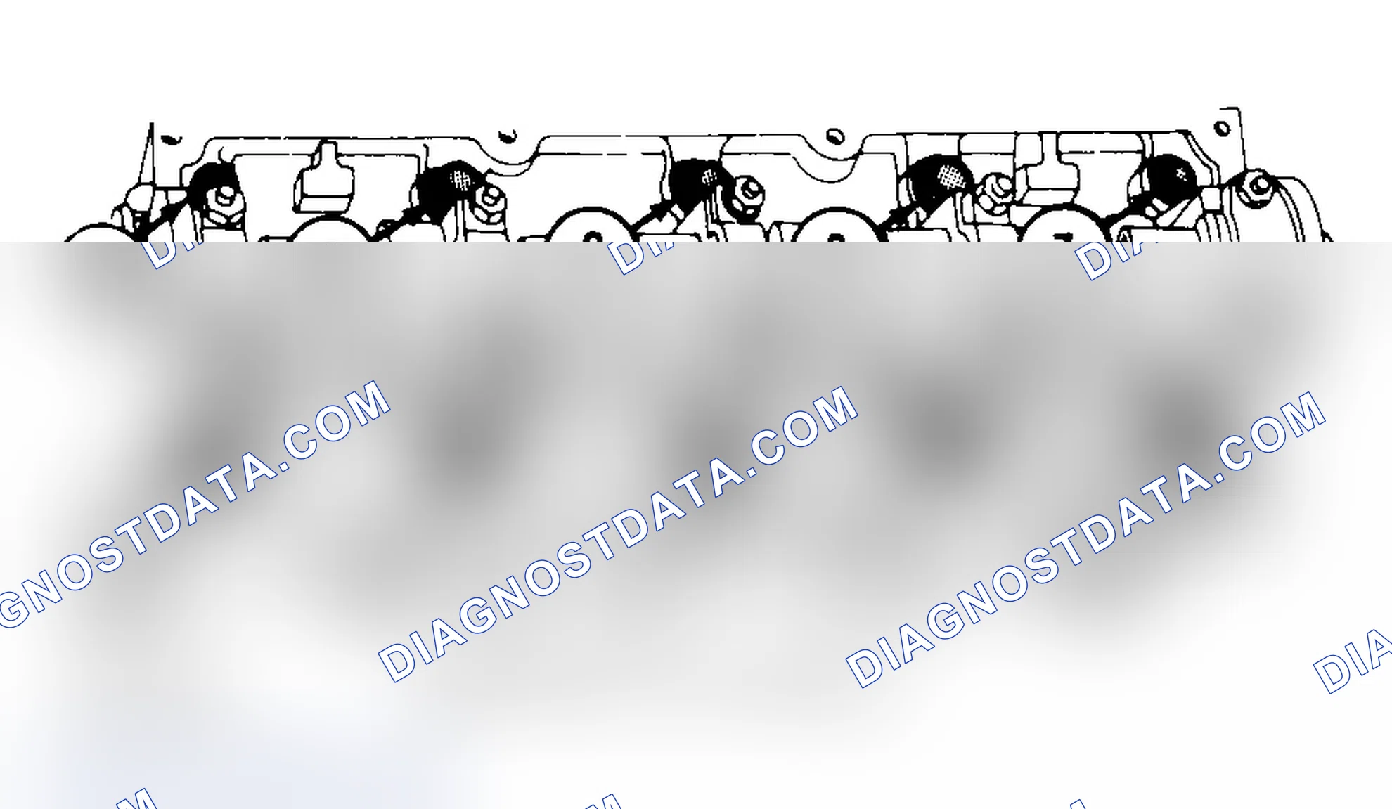 Scheme 3: Typical Cylinder Head Tightening or Loosening Sequence