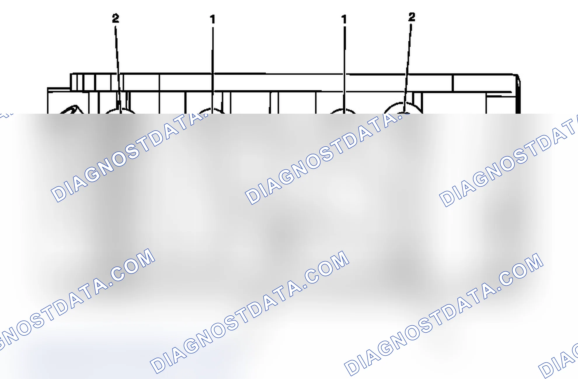 Scheme 413: Cylinder Head - Front View