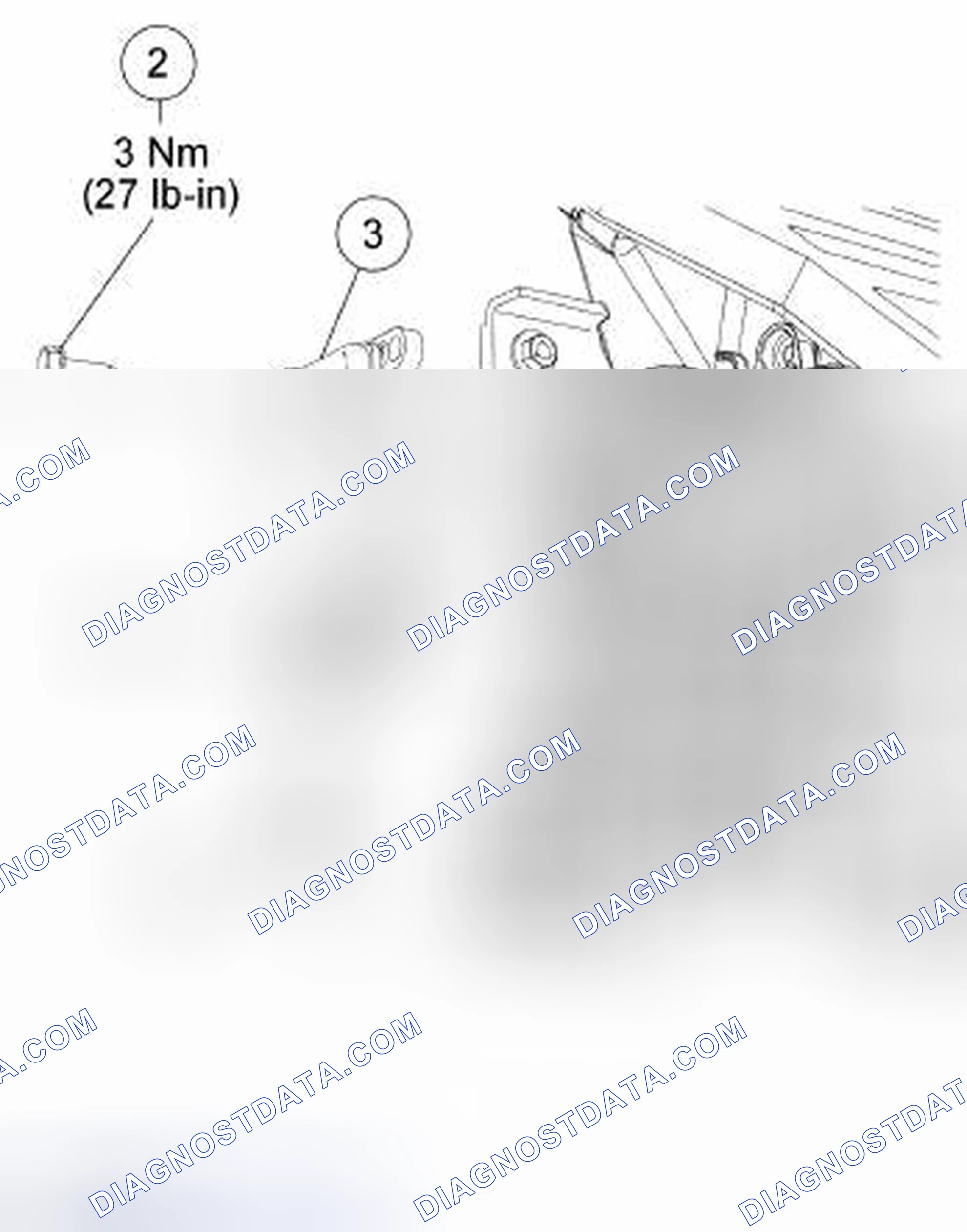 Scheme 207: Mode Door Actuator - Defrost/Panel/Floor Door