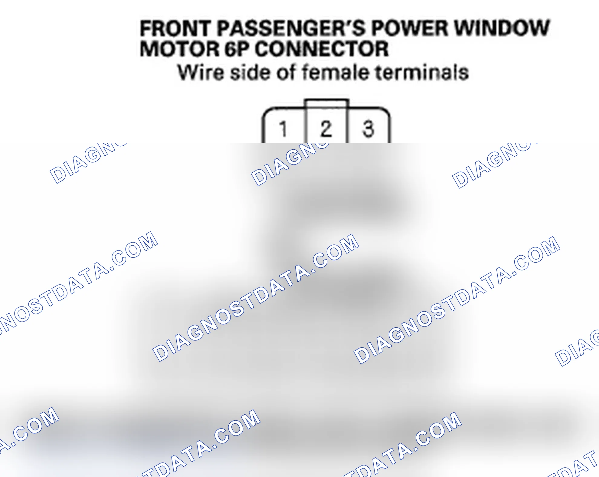 Scheme 37: DTC B2178: Front Passenger's Power Window Motor Pulse B Error