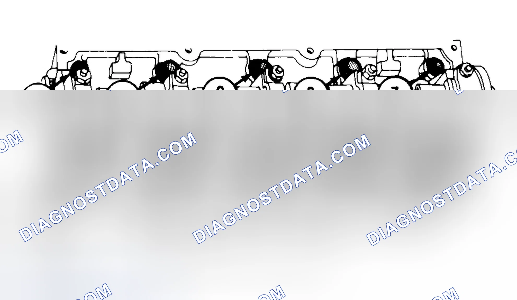 Scheme 7: Typical Cylinder Head Tightening or Loosening Sequence