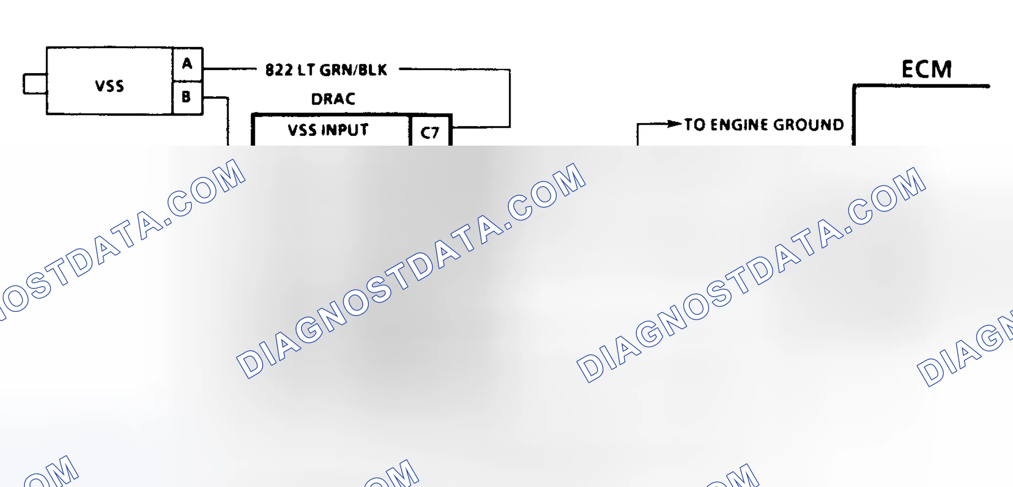 Scheme 88: Code 24 Schematic (4.3L Turbo) Vehicle Speed Sensor