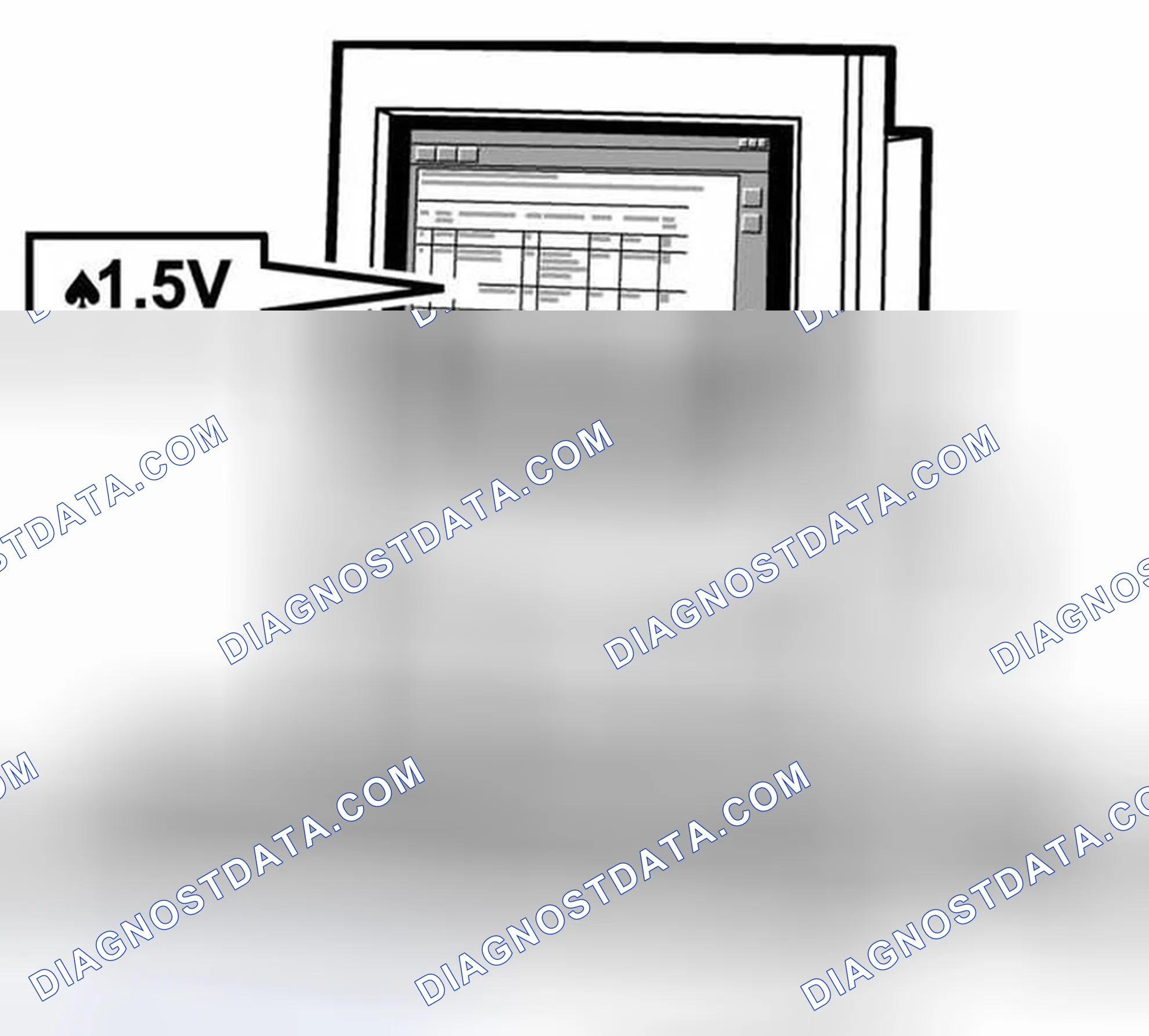 Scheme 13: Test Readings, Control Module Connections