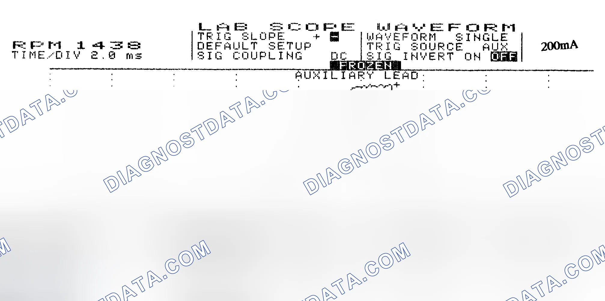 Scheme 15: Single Injector w/Normal Current Flow - Current Pattern