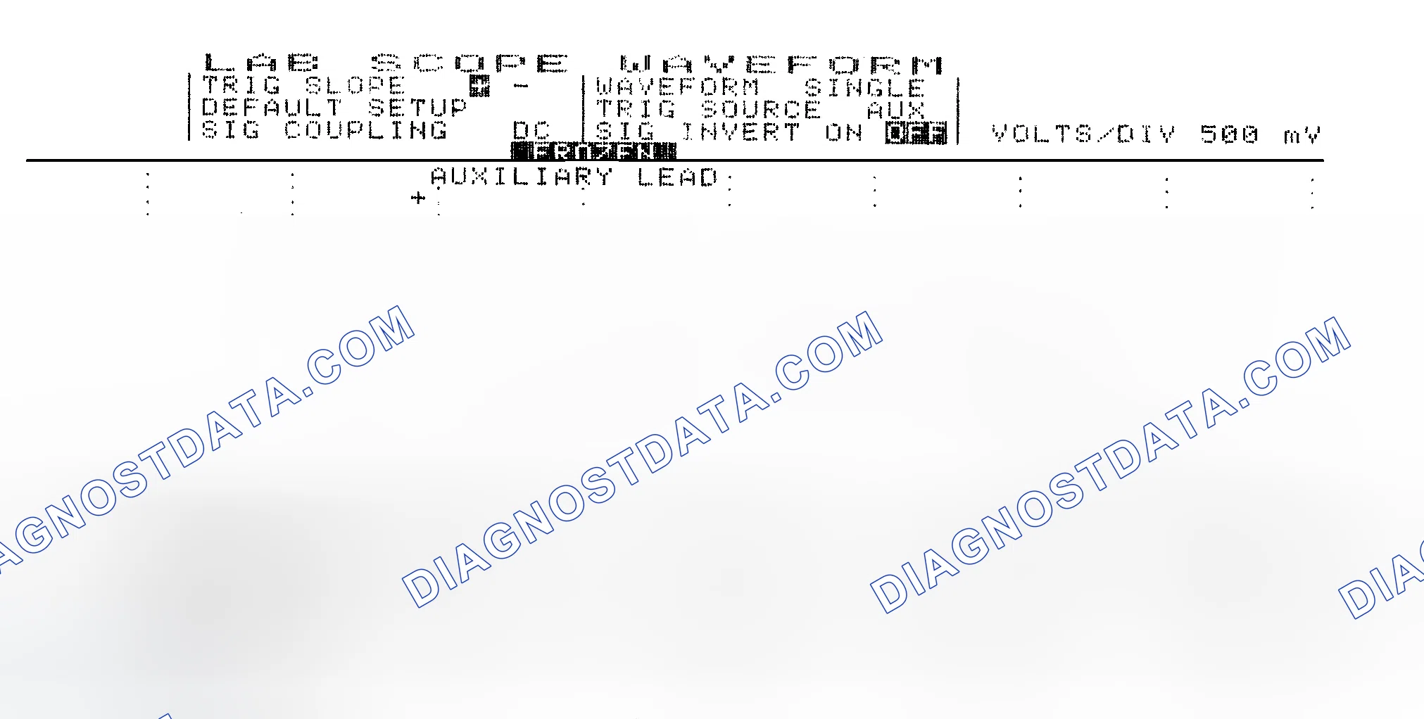 Scheme 14: Single Injector w/Excessive Current Flow - Current Pattern