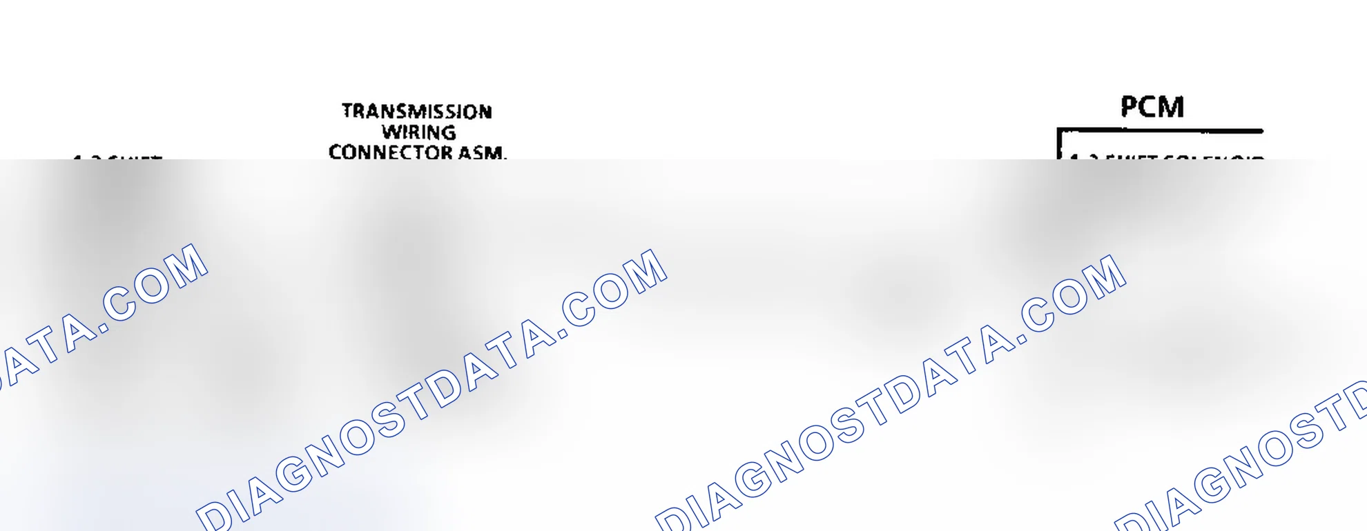 Scheme 313: Code 82 Schematic (Gasoline) Transmission 1-2 Error