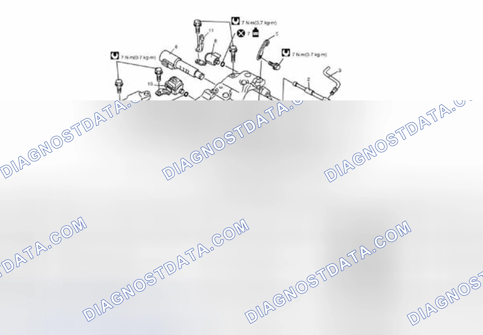 Scheme 335: Valve Body Assembly Components