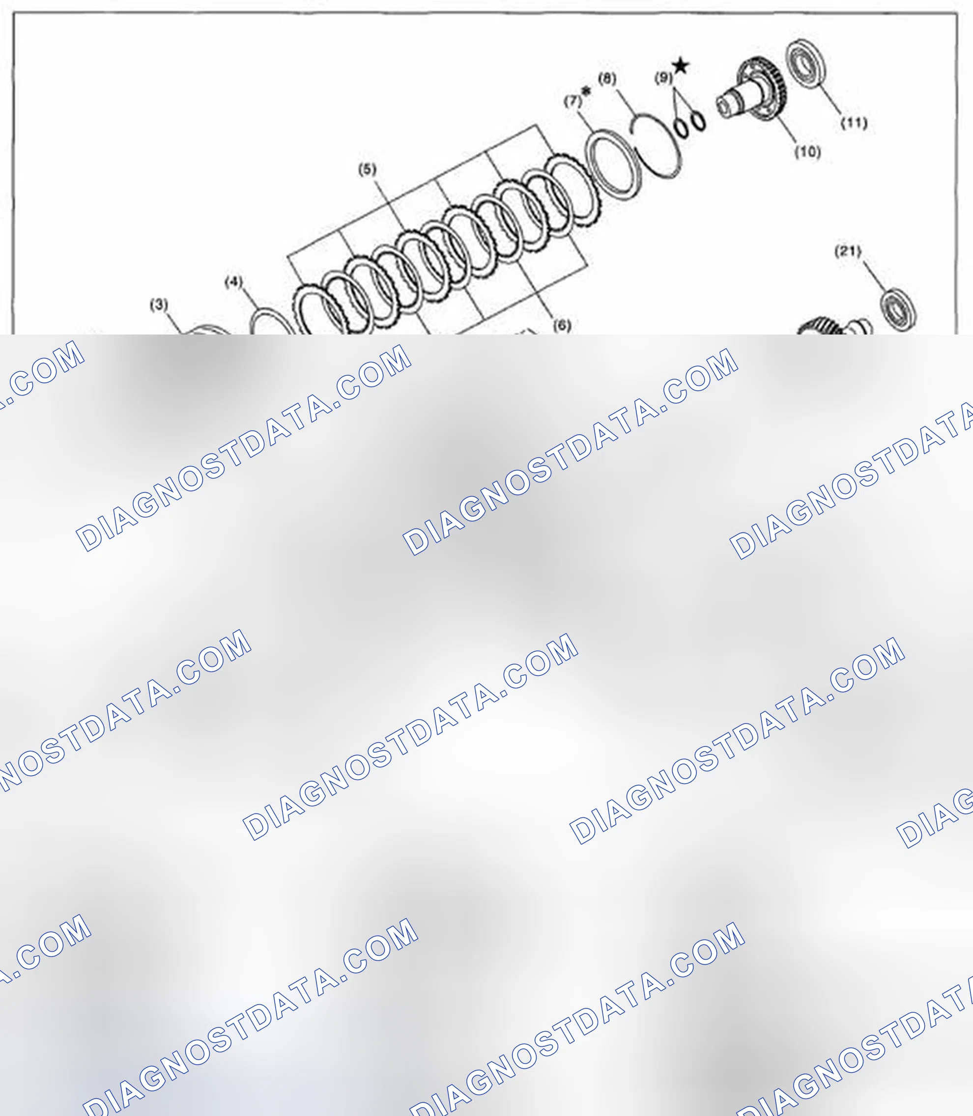 Scheme 562: FRONT REDUCTION DRIVE GEAR AND FRONT REDUCTION DRIVEN GEAR