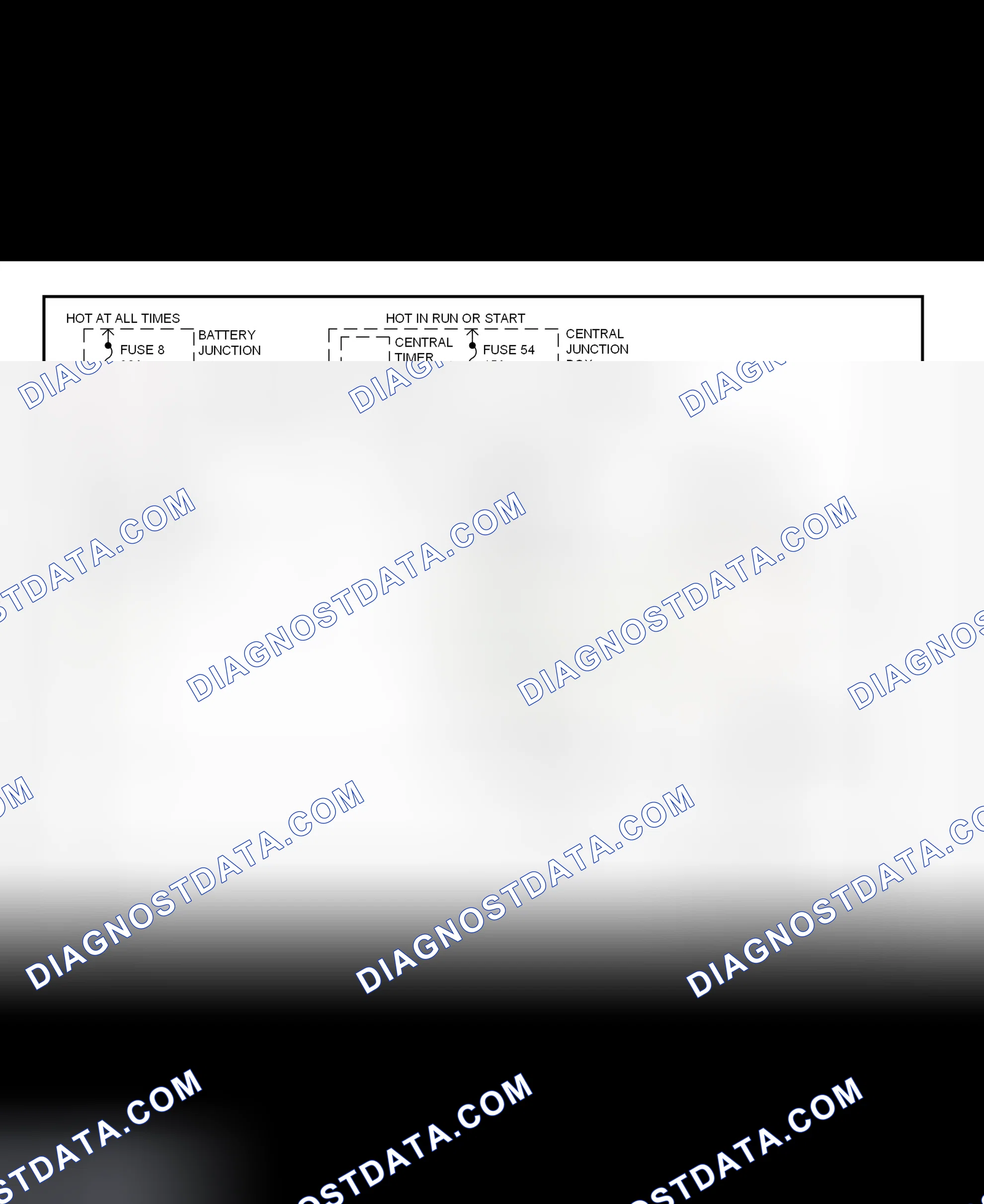 Fig. 200: Shift Interlock System Wiring Diagram (2001 Focus)