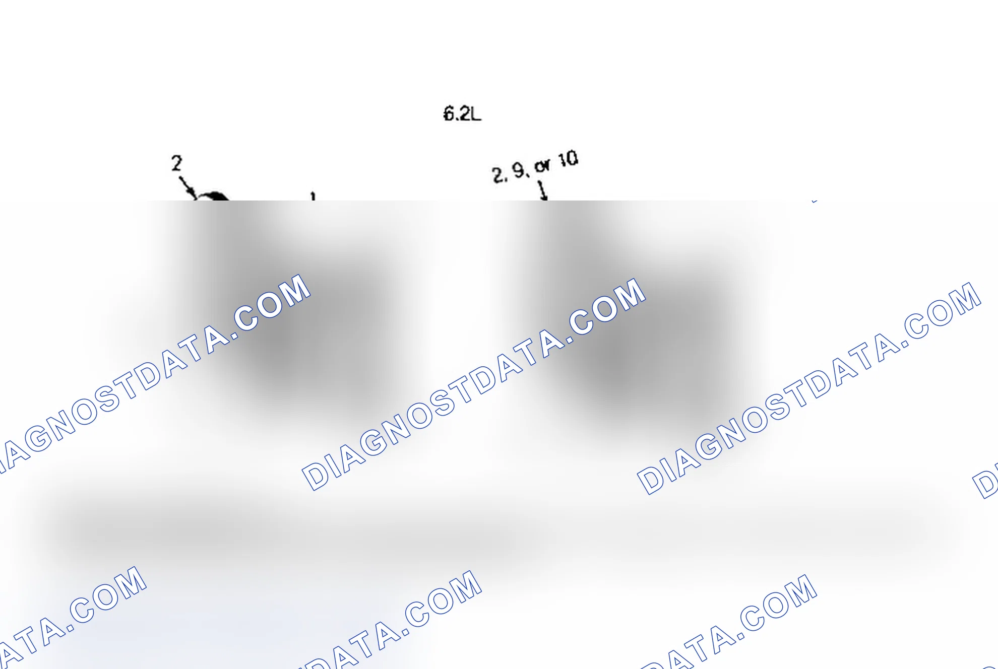 Scheme 4: SERPENTINE BELT ROUTING (6.2L DIESEL/7.4L GAS)