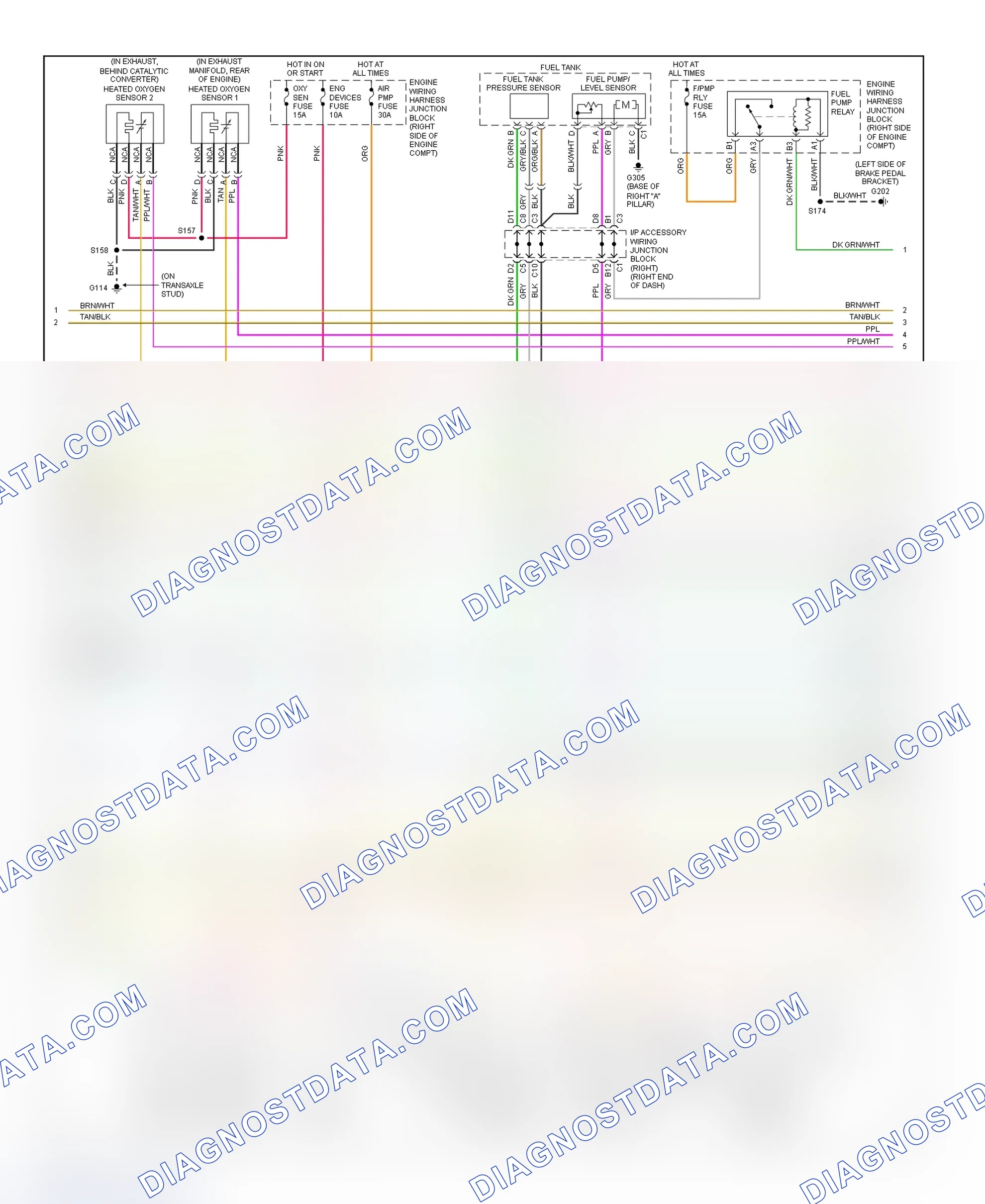 Scheme 115: PCM Wiring Diagram (Impala & Monte Carlo - 3.4L - 3 Of 4)
