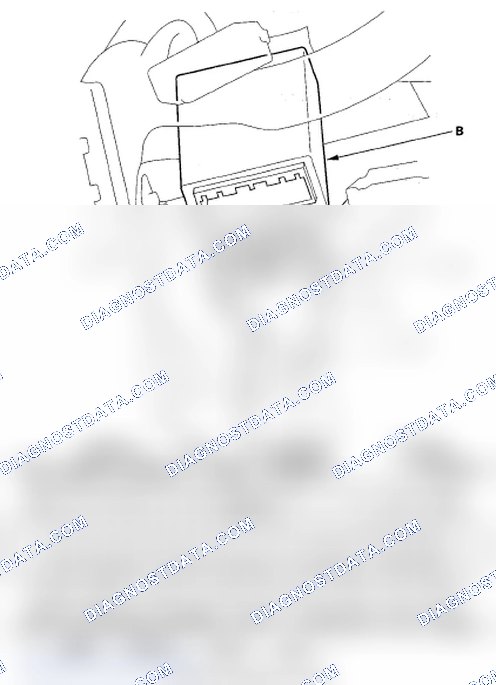 Scheme 10: Power Mirror Control Unit Input Test