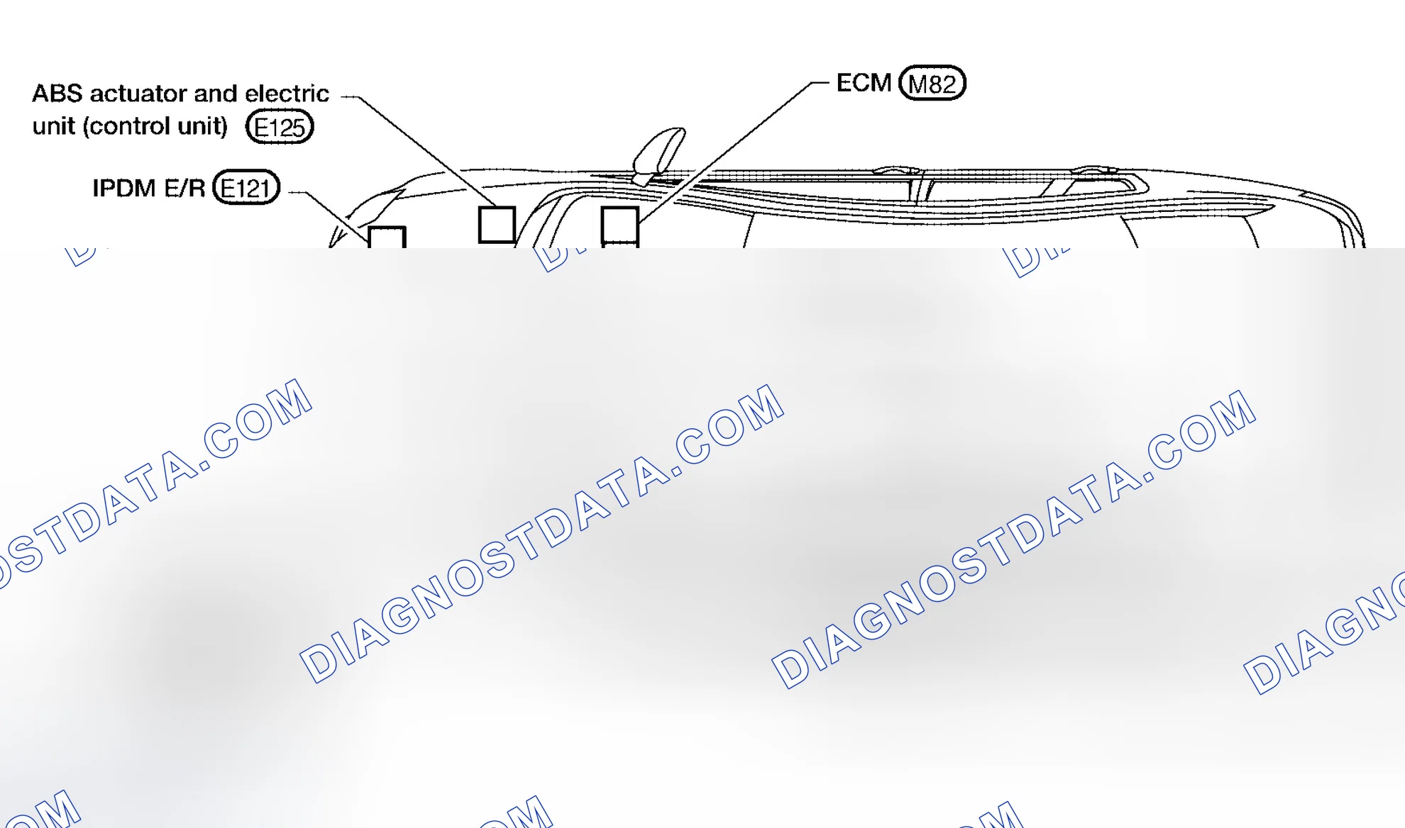 Scheme 27: Component Parts and Harness Connector Location