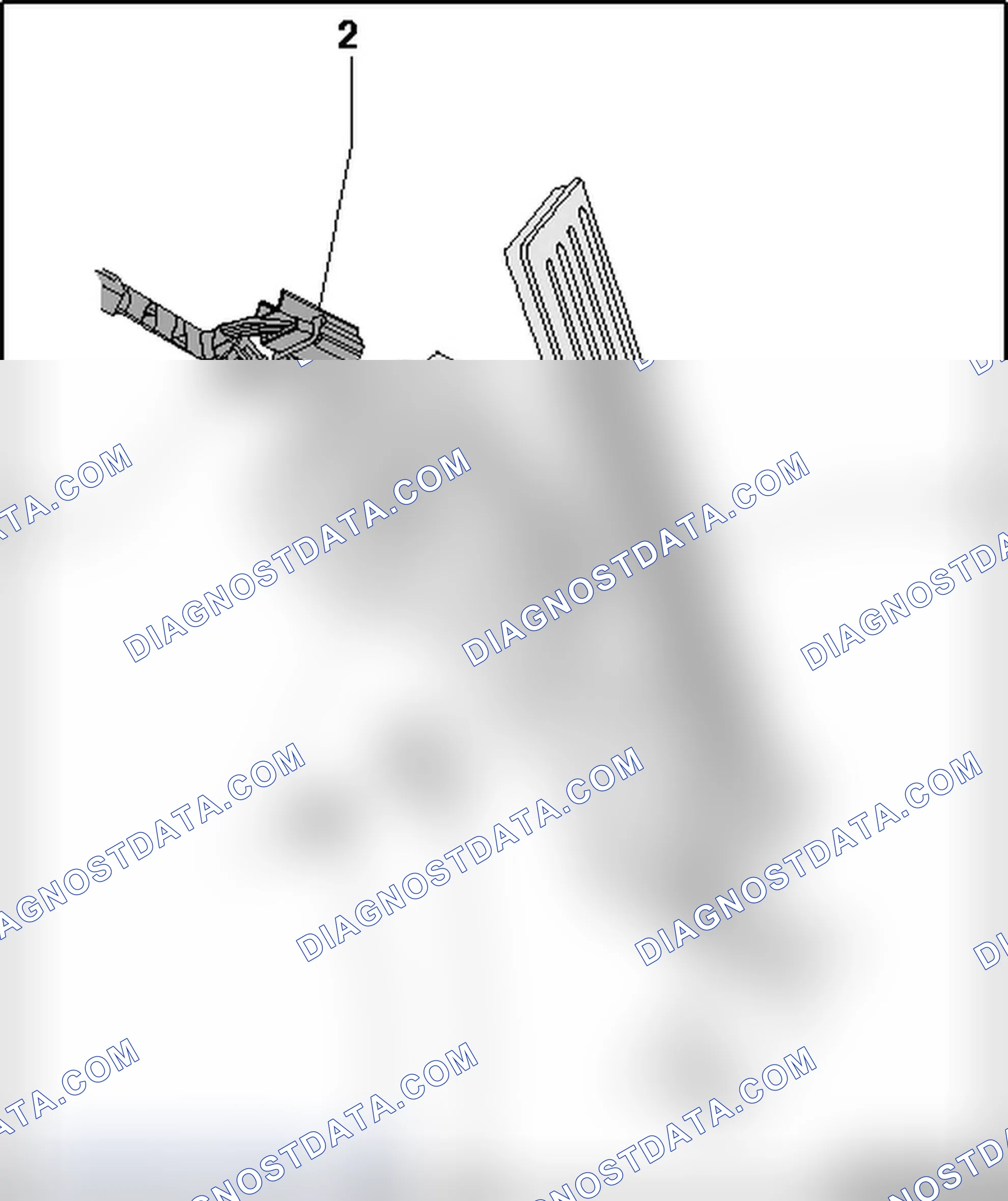 Scheme 180: ACCELERATOR PEDAL MODULE OVERVIEW, VERSION 1